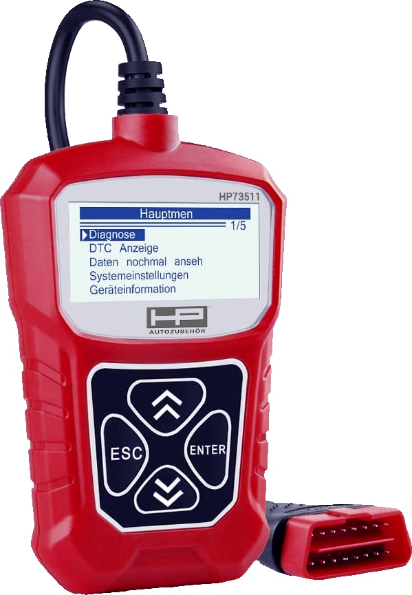 HP AUTOZUBEHÖR OBD II Diagnose Gerät 75311