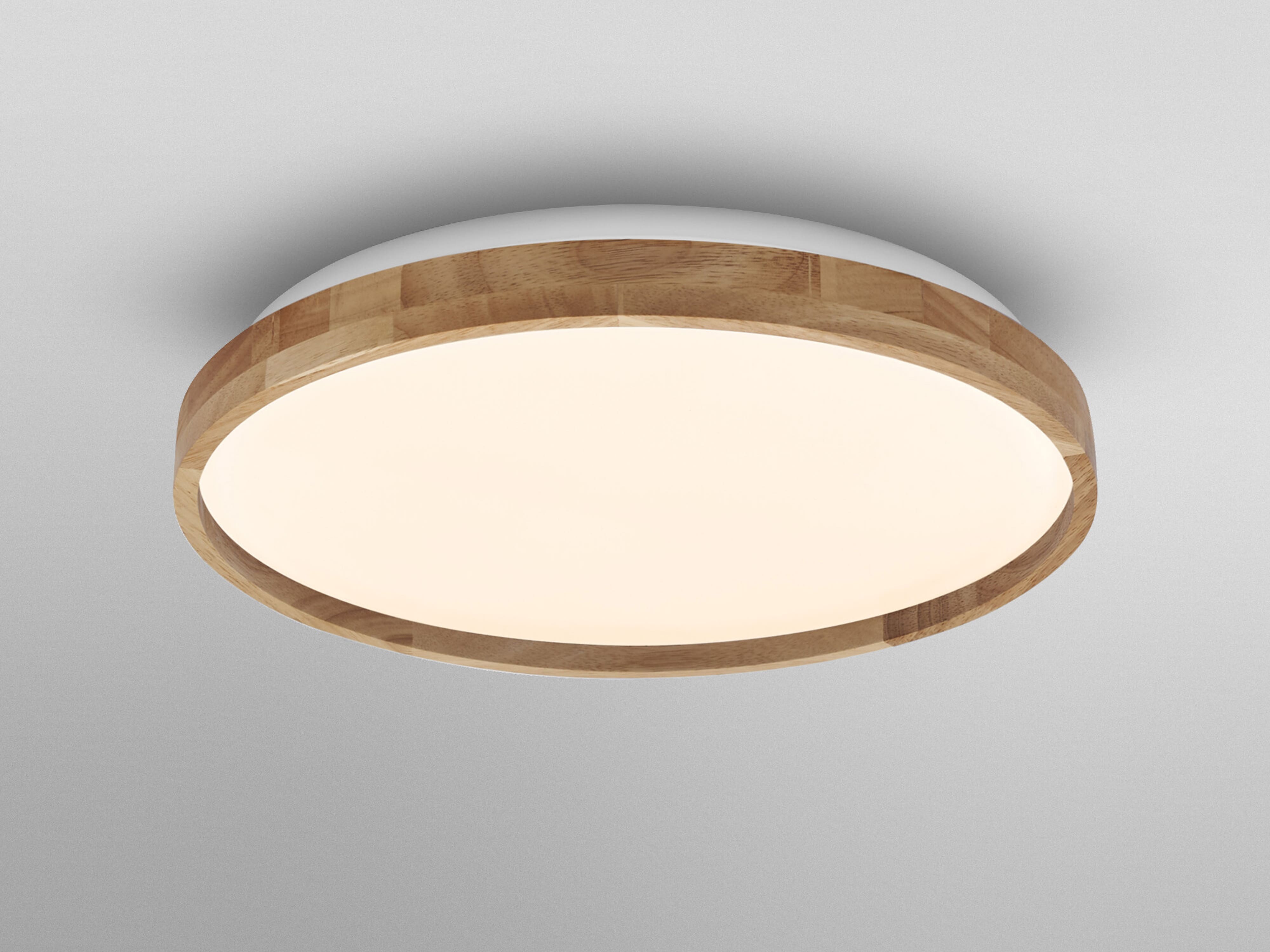 OSRAM LED-Deckenleuchte mit Holzring, 16 W, 3000 K, EEK: E, 1000 lm, IP20, warmweiß