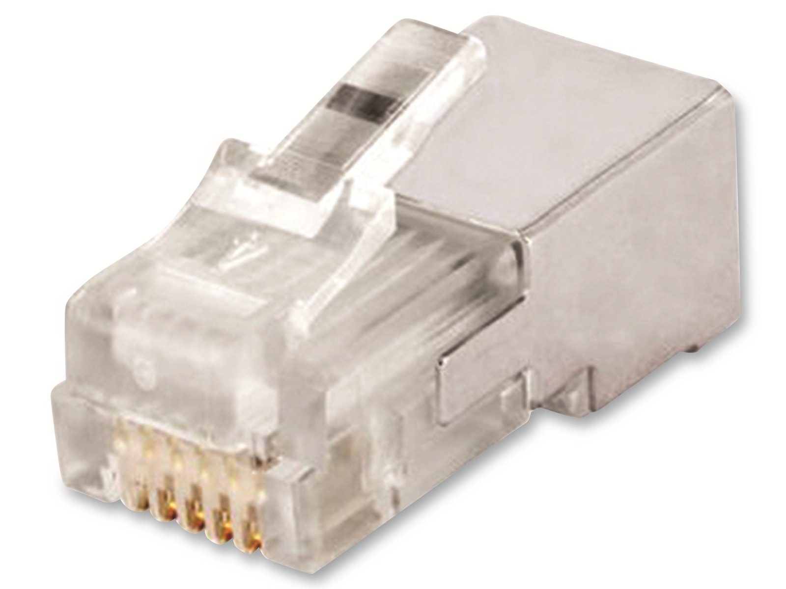 ECON CONNECT Modular-Stecker 6P6C, für Rundkabel geschirmt