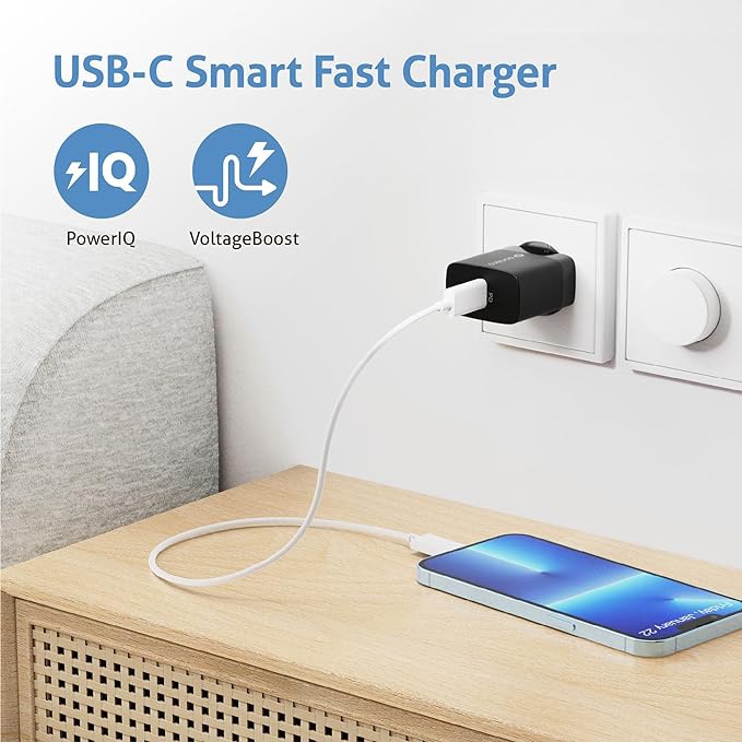 SONERO USB-C Ladegerät X-PS100, 1 Port, 20W, schwarz USB-C Ladegerät SONERO X-PS100, 1 Port, 20W, schwarz