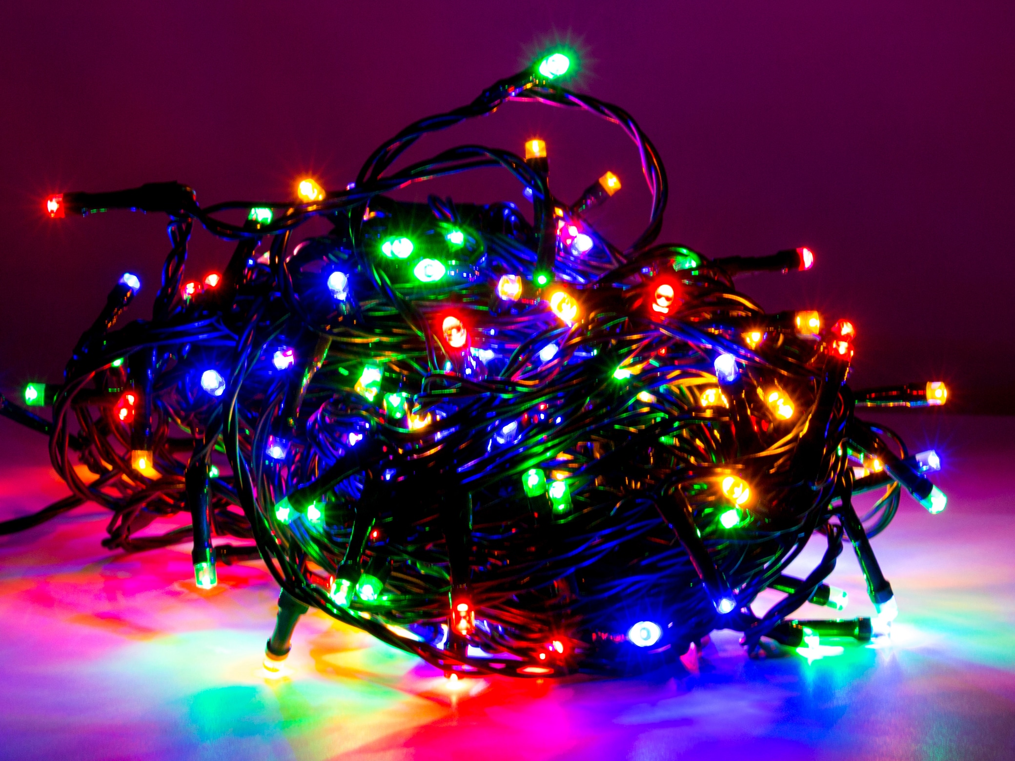 LED-Lichterkette, 720 LEDs, bunt, 230V~, IP44, Innen/Außen LED-Lichterkette, 720 LEDs, bunt, 230V~, IP44, Innen/Außen