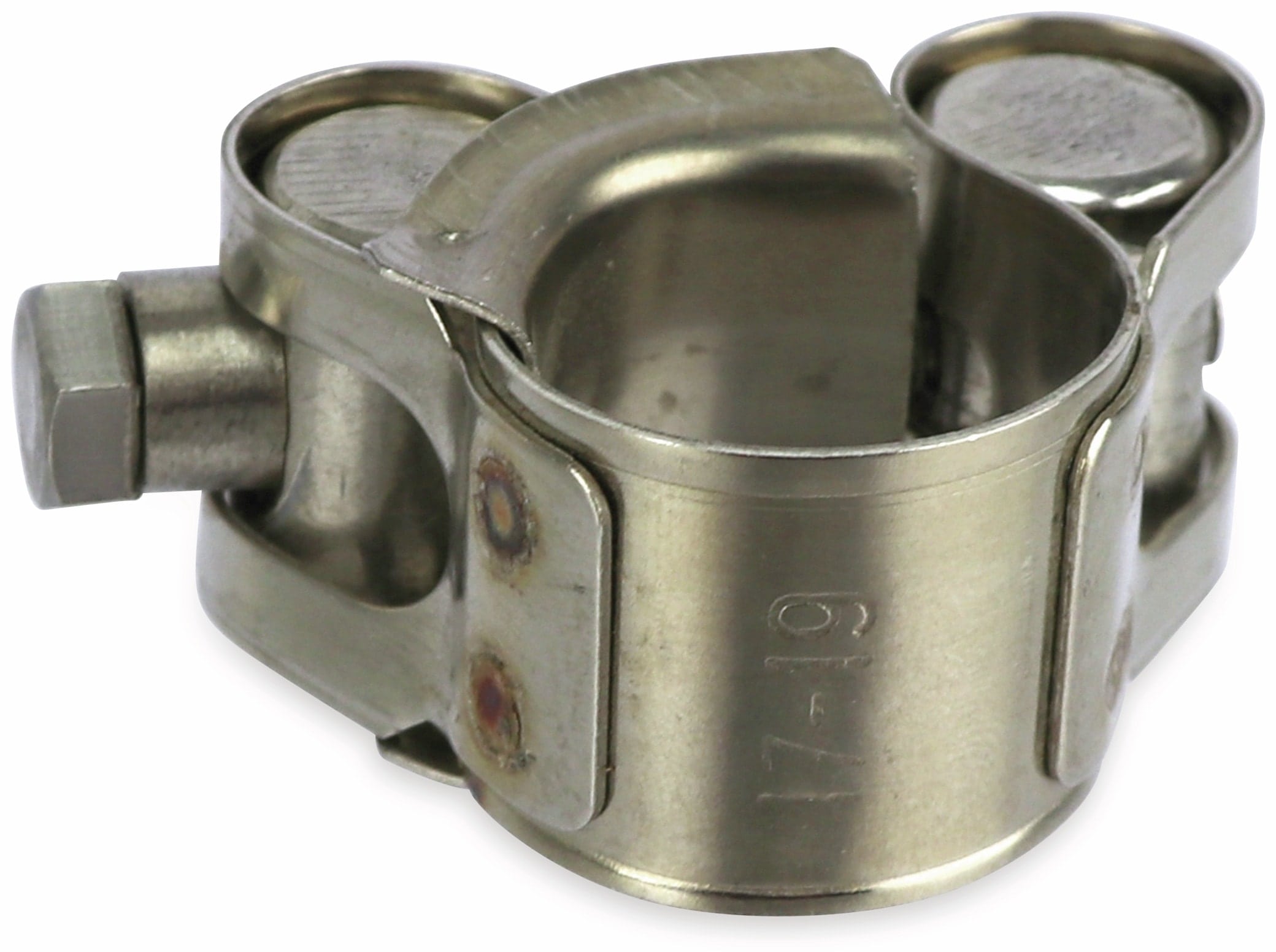 Gelenkbolzenschelle, 17...19mm, Edelstahl Gelenkbolzenschelle, 17...19mm, Edelstahl