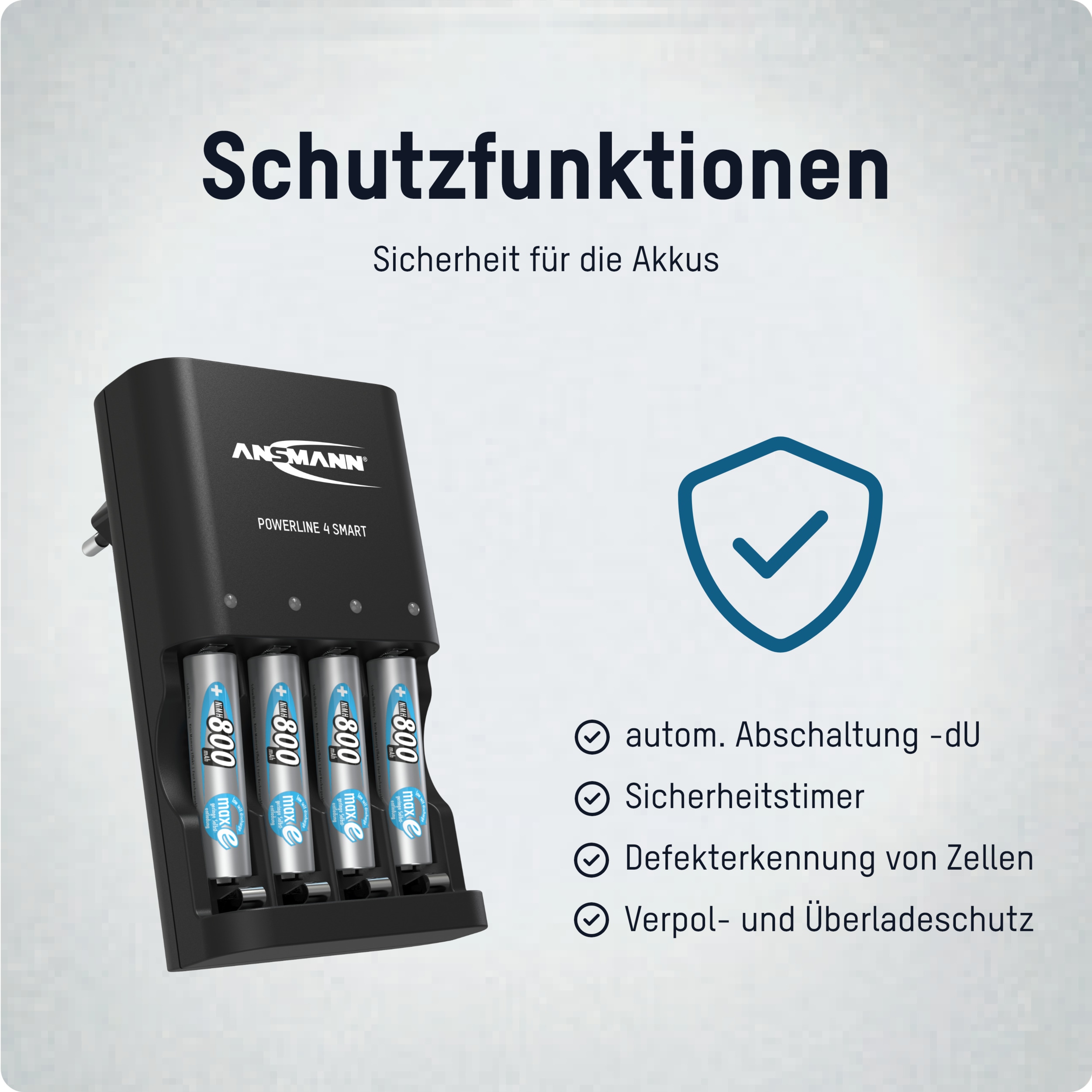 ANSMANN Ladegerät Powerline 4 Smart