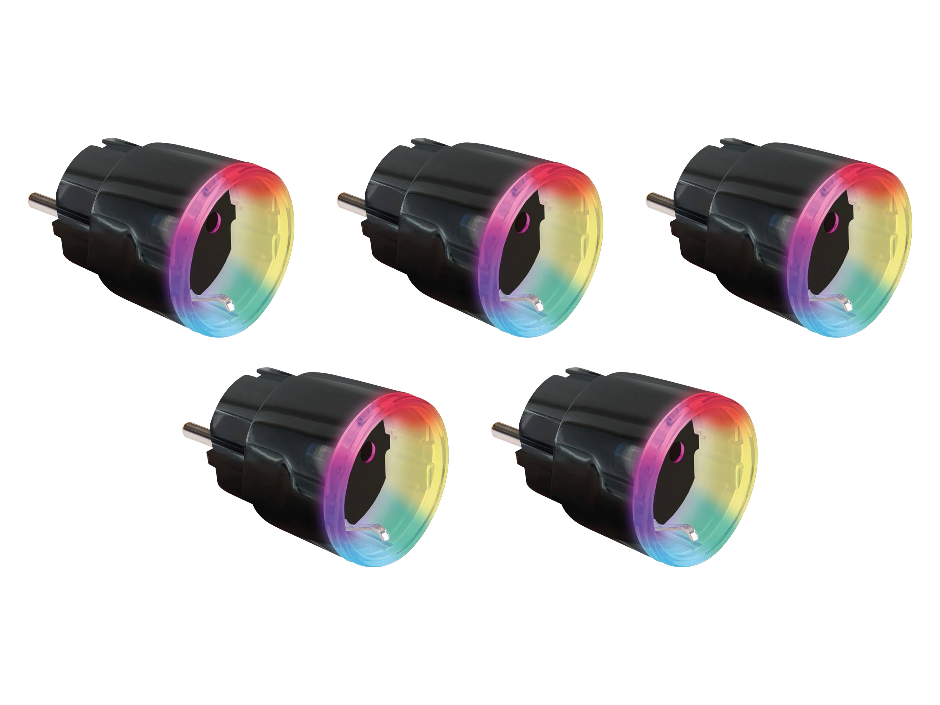 SHELLY WLAN-Steckdose Plus Plug S, 12 A, Messfunktion, schwarz, 5 Stück SHELLY WLAN-Steckdose Plus Plug S, 12 A, Messfunktion, schwarz, 5 Stück