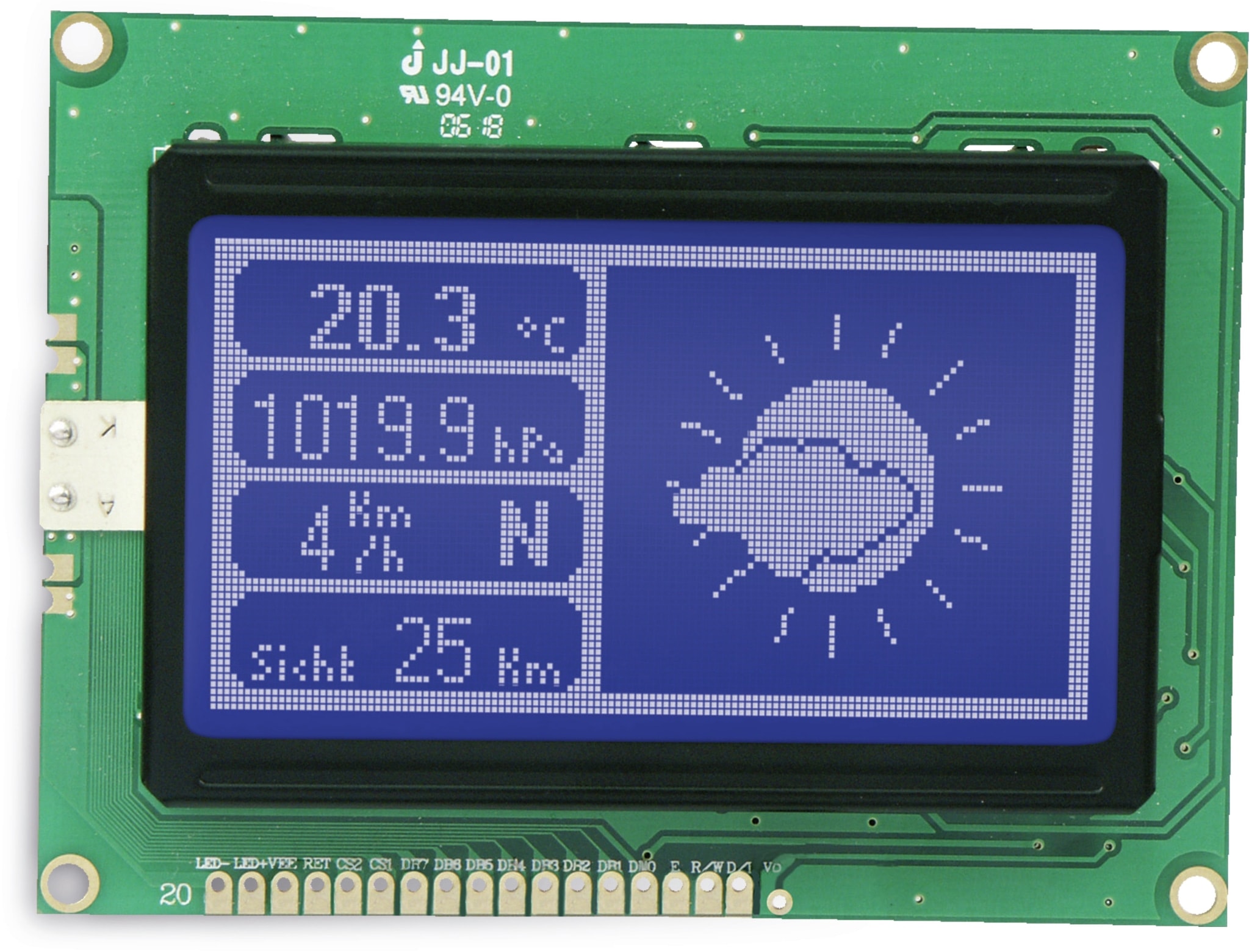 LCD-Modul TG12864B-03 LCD-Modul TG12864B-03