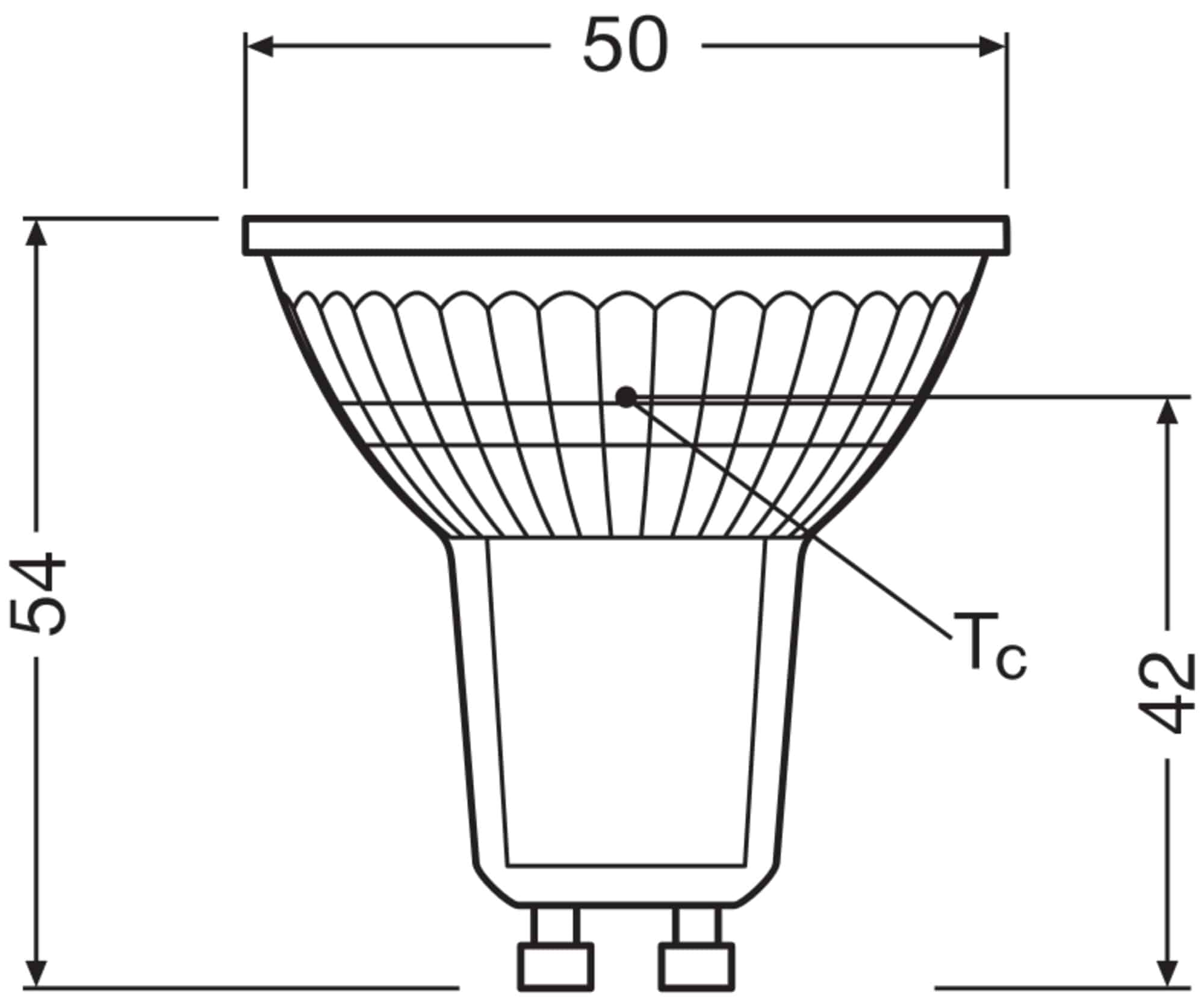 OSRAM LED-Reflektorlampe, GU10, 3,3 W, 4000 K, EEK: A, 600 lm, neutralweiß