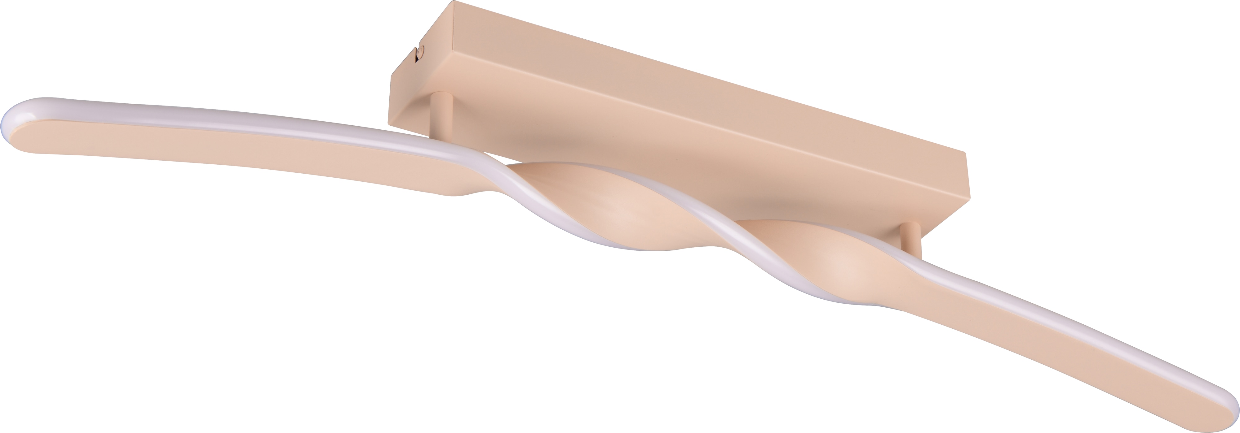 REALITY LED-Deckenleuchte GINKO, R65791166, 18W, 1980lm, 3000K, sand