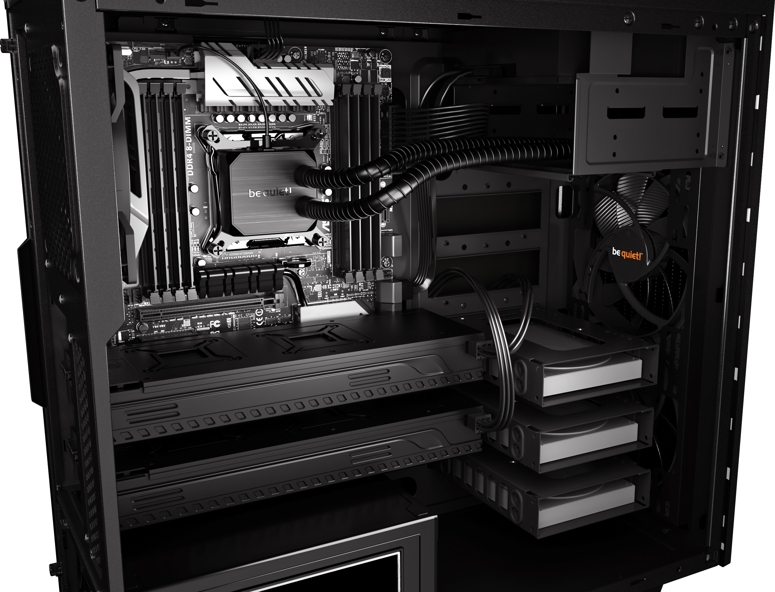 BE QUIET! Midi Tower Pure Base 600 Black
