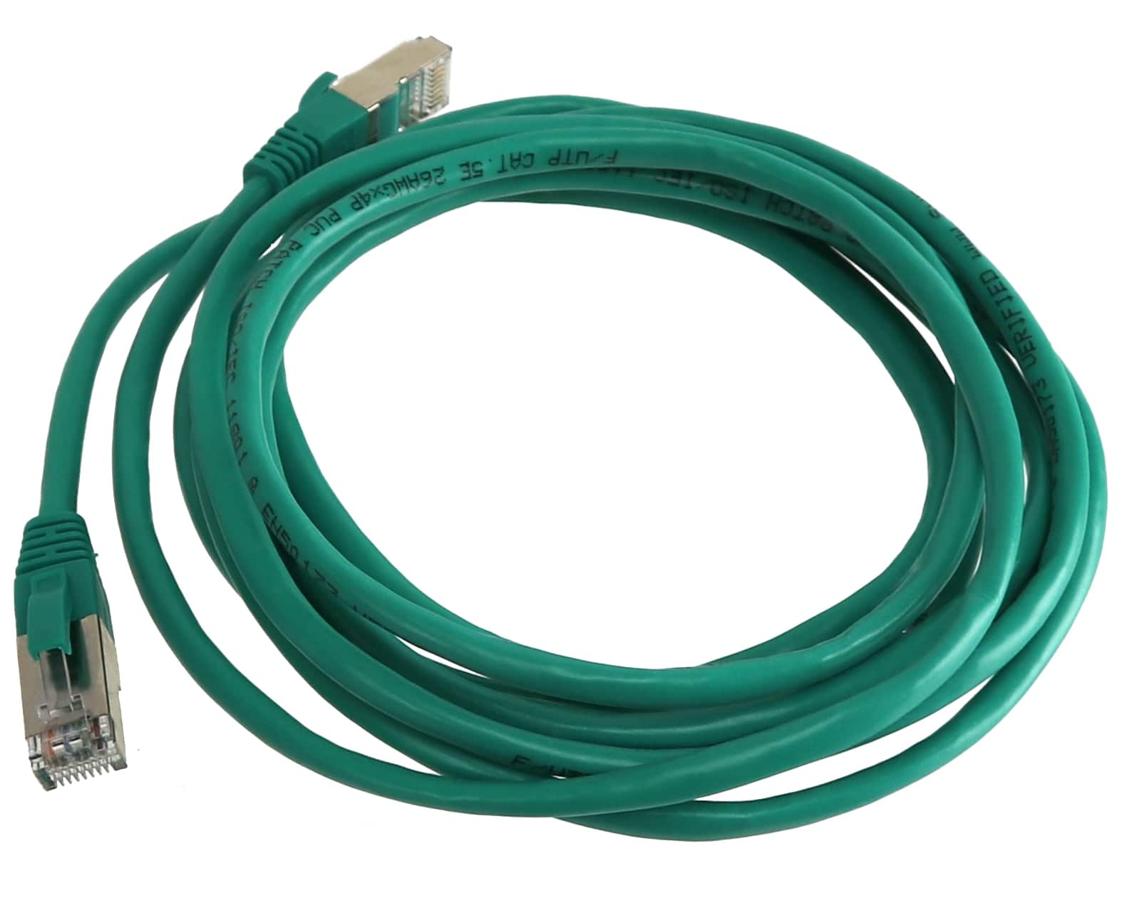 CAT.5E Patchkabel, 3 m, grün, UTP CAT.5E Patchkabel, 3 m, grün, UTP