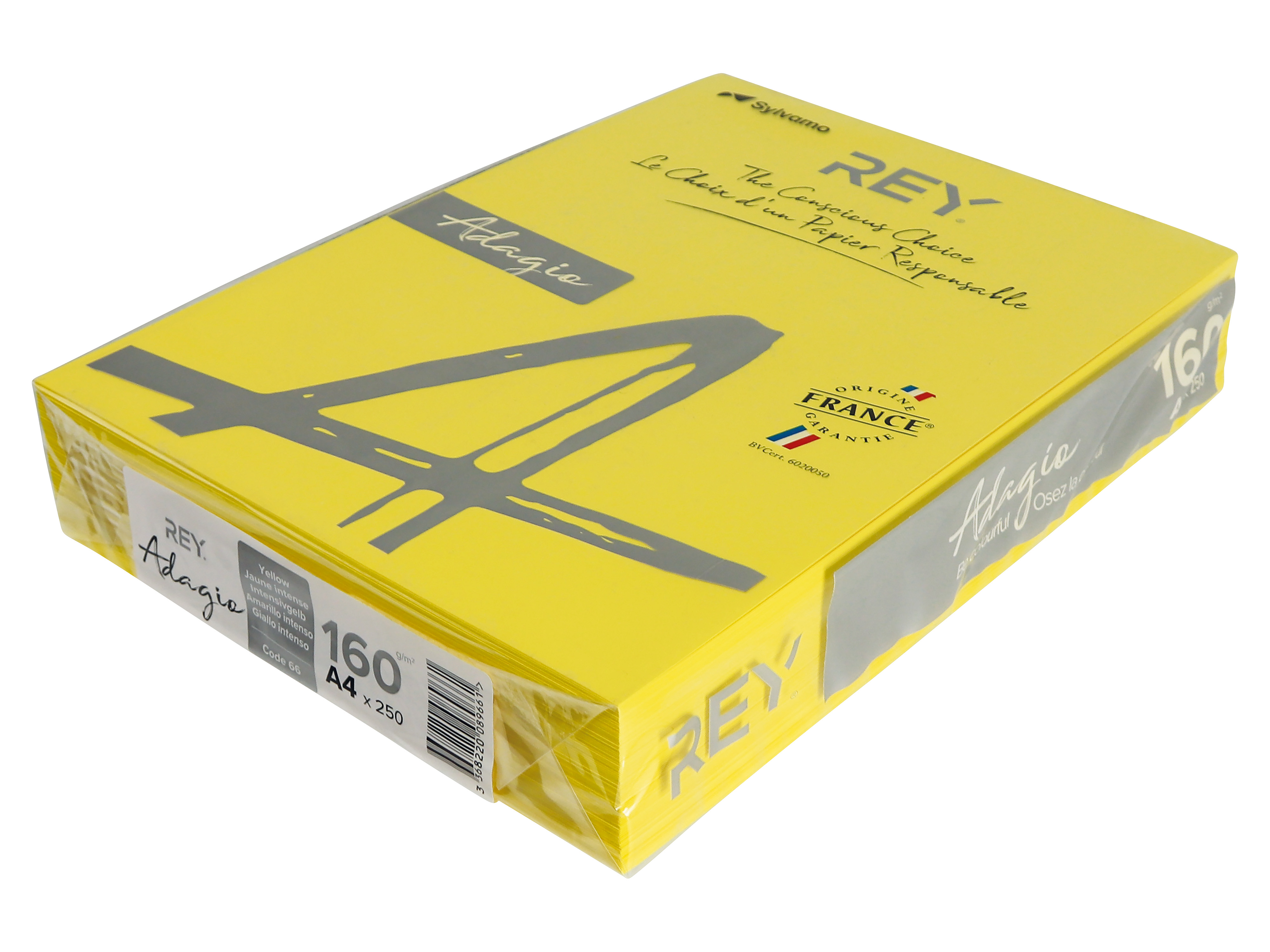 ADAGIO Kopierpapier A4, intensiv-gelb, 160 g/m² ADAGIO Kopierpapier A4, intensiv-gelb, 160 g/m²
