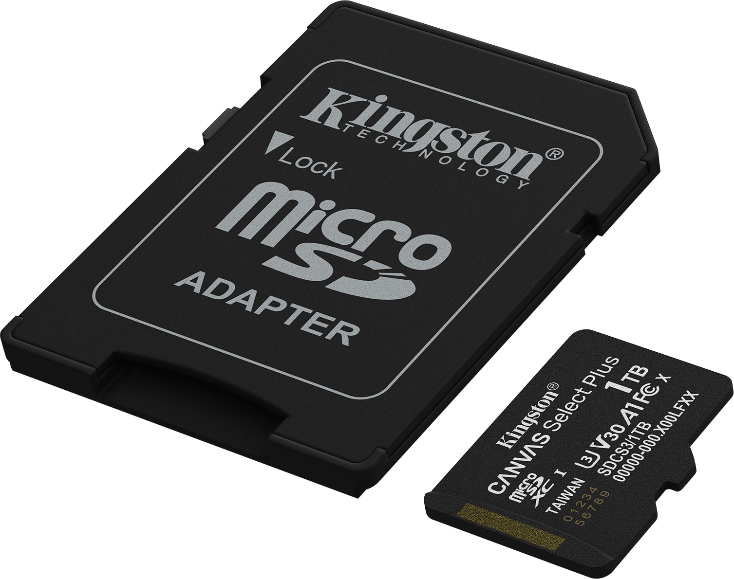 KINGSTON MicroSDXC-Card Canvas Select Plus 1TB 3.Gen inkl. Adapter KINGSTON MicroSDXC-Card Canvas Select Plus 1TB 3.Gen inkl. Adapter
