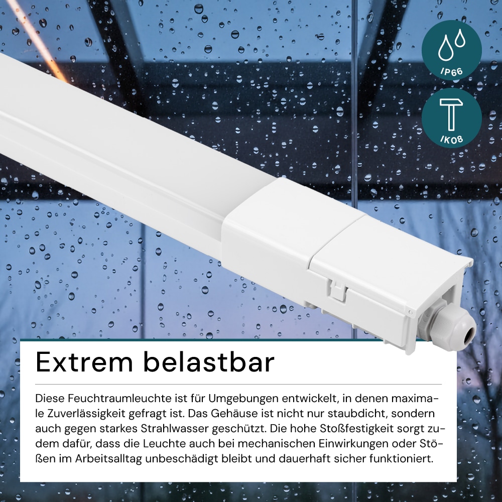 LUXULA LED-Feuchtraumleuchte, EEK: E, 16W, 1760lm, 4000K, 750mm