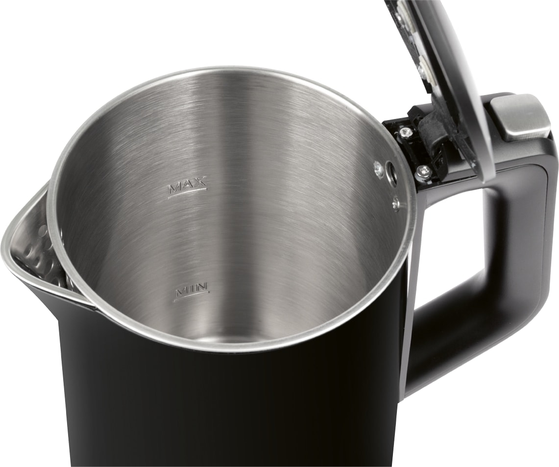 PROFI COOK Wasserkocher PC-WKS 1243, 1,7 L, 2200 W, schwarz