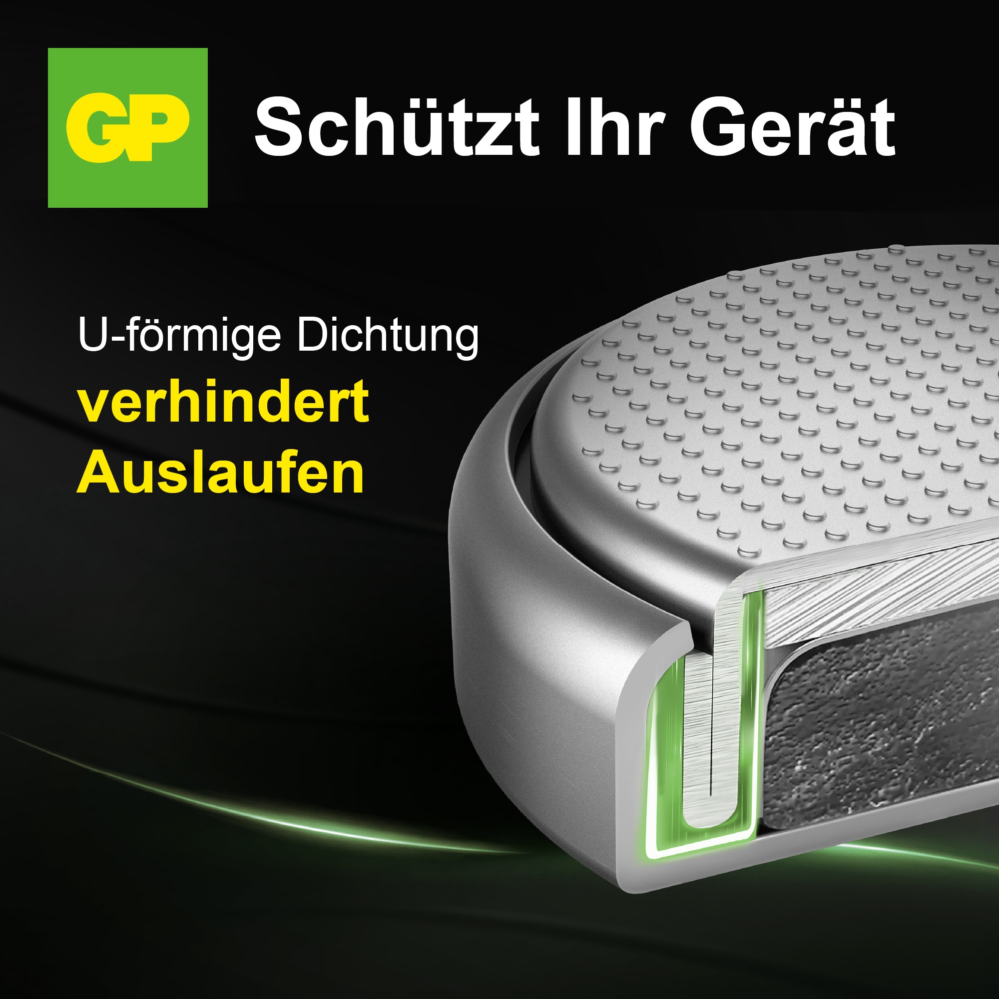 GP Ultra Plus, CR2025 Lithium Knopfzelle, 3 V, 10 Stück