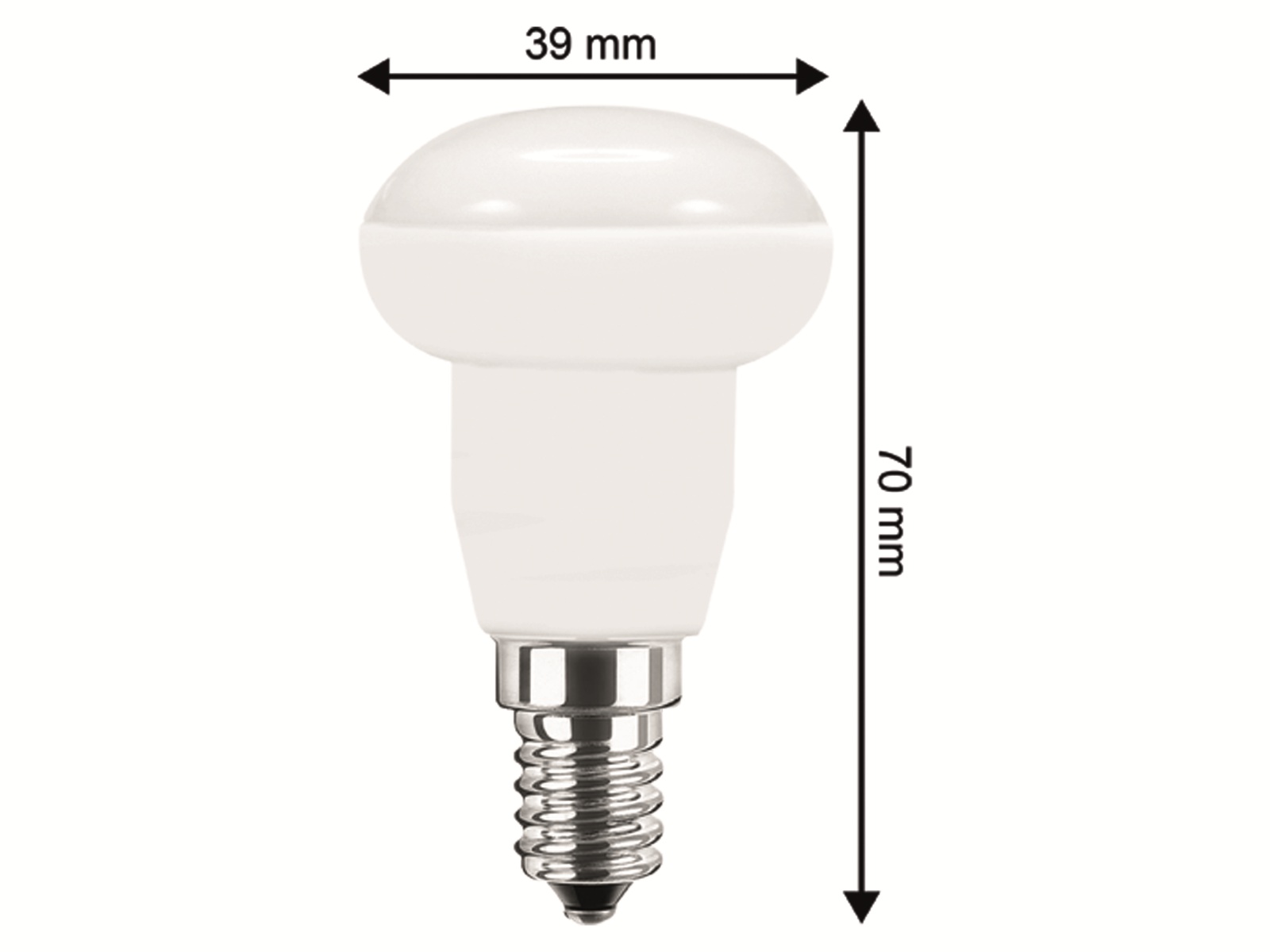 BLULAXA LED-Lampe 49139 R50, E14, EEK: E, 5 W, 470 lm, 4000 K BLULAXA LED-Lampe 49139 R50, E14, EEK: E, 5 W, 470 lm, 4000 K