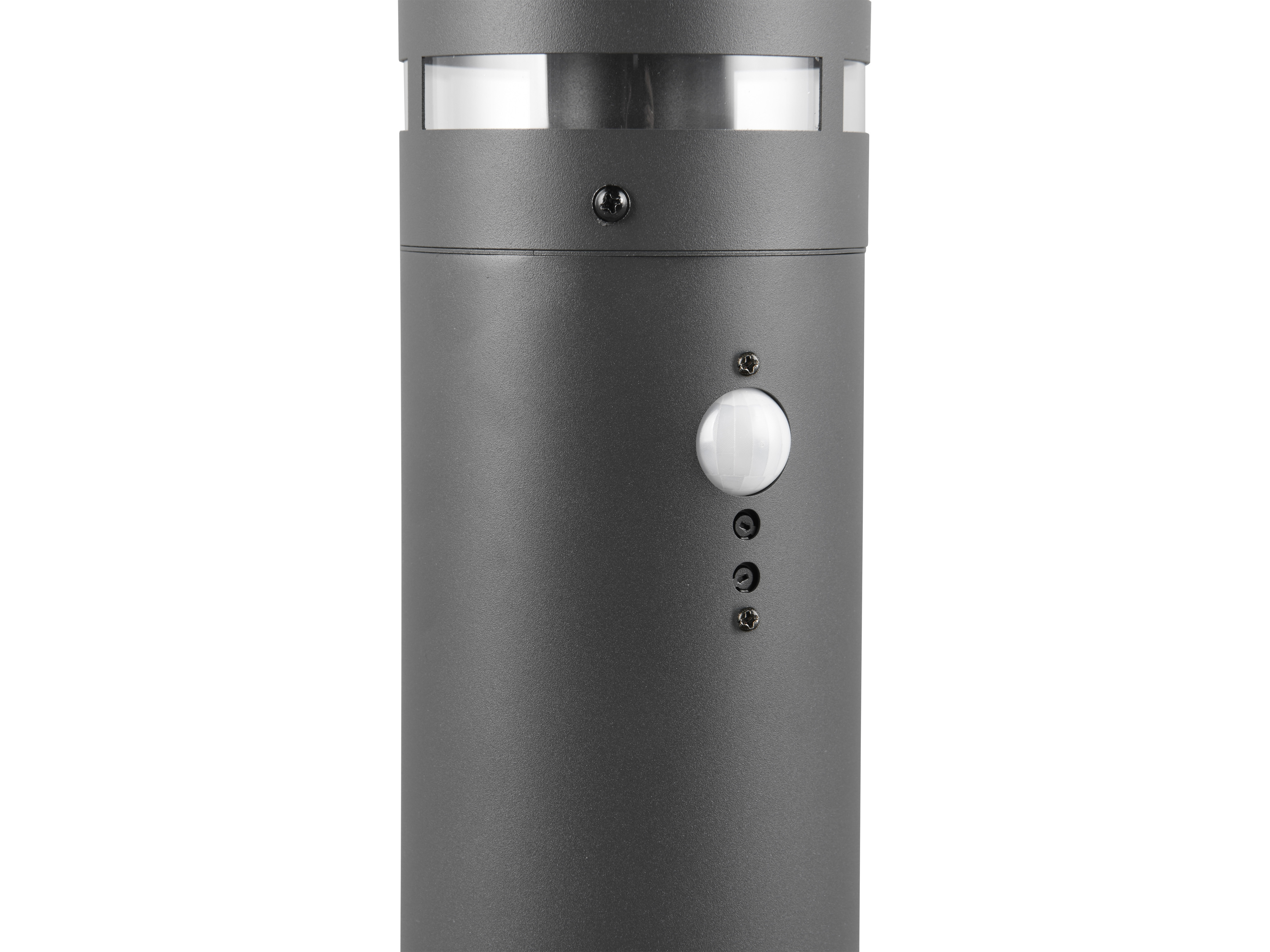 REALITY Wegleuchte PALOMA, E27, IP44, ohne LM, Bewegungssensor, schwarz, 100 cm REALITY Wegleuchte PALOMA, E27, 28W, IP44, ohne Leuchtmittel, Bewegungssensor, schwarz, 100 cm