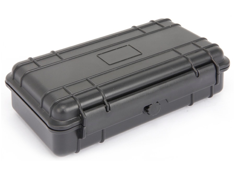 Kunststoff-Gerätekoffer, 230x135x70 mm, schwarz