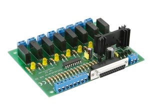 Bausatz PC-Relaiskarte K8IO Bausatz PC-Relaiskarte K8IO