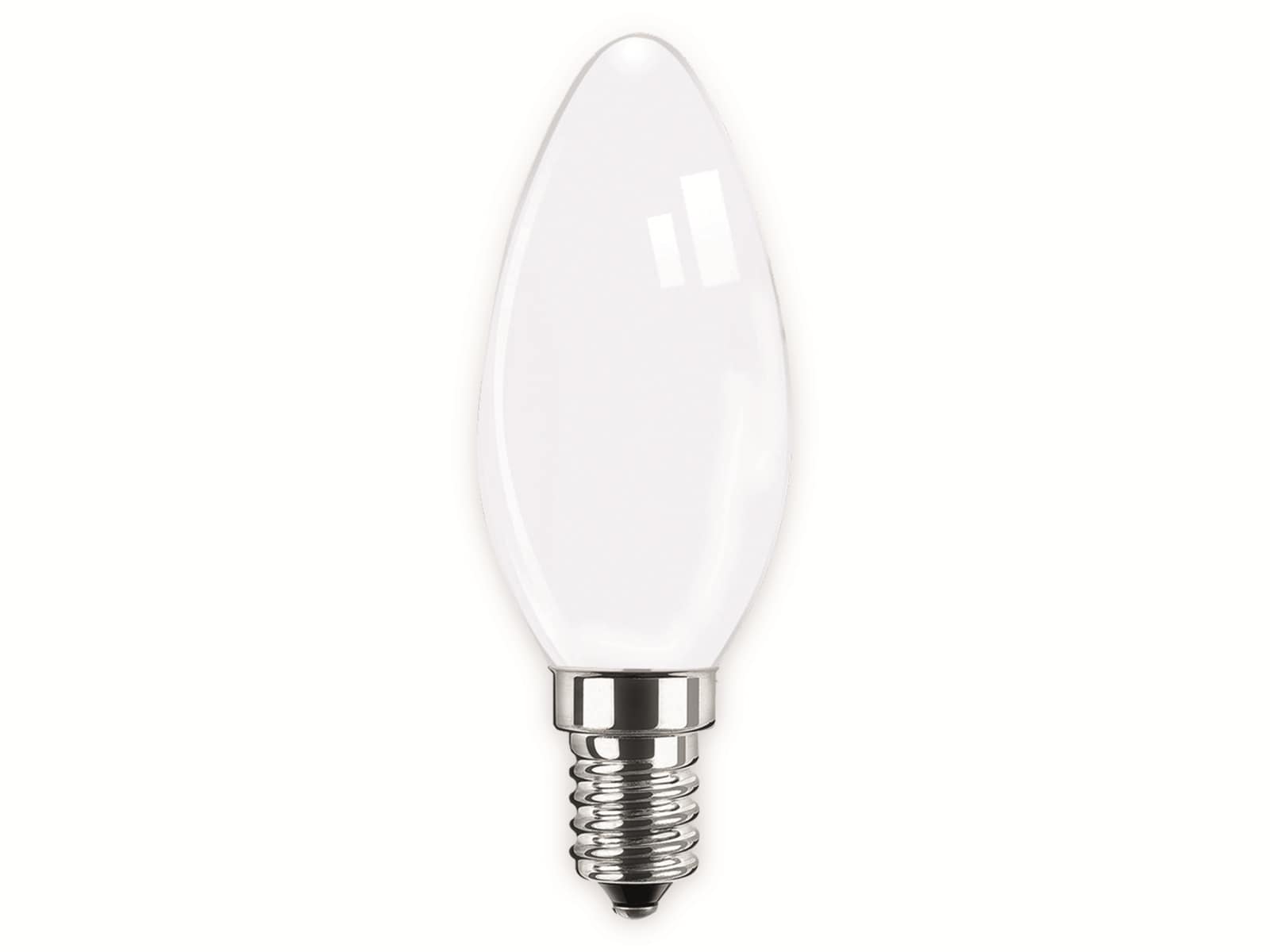 BLULAXA LED-Lampe 49059 Kerze, E14, EEK: F, 4,5 W, 470 lm, 4000 K, opal