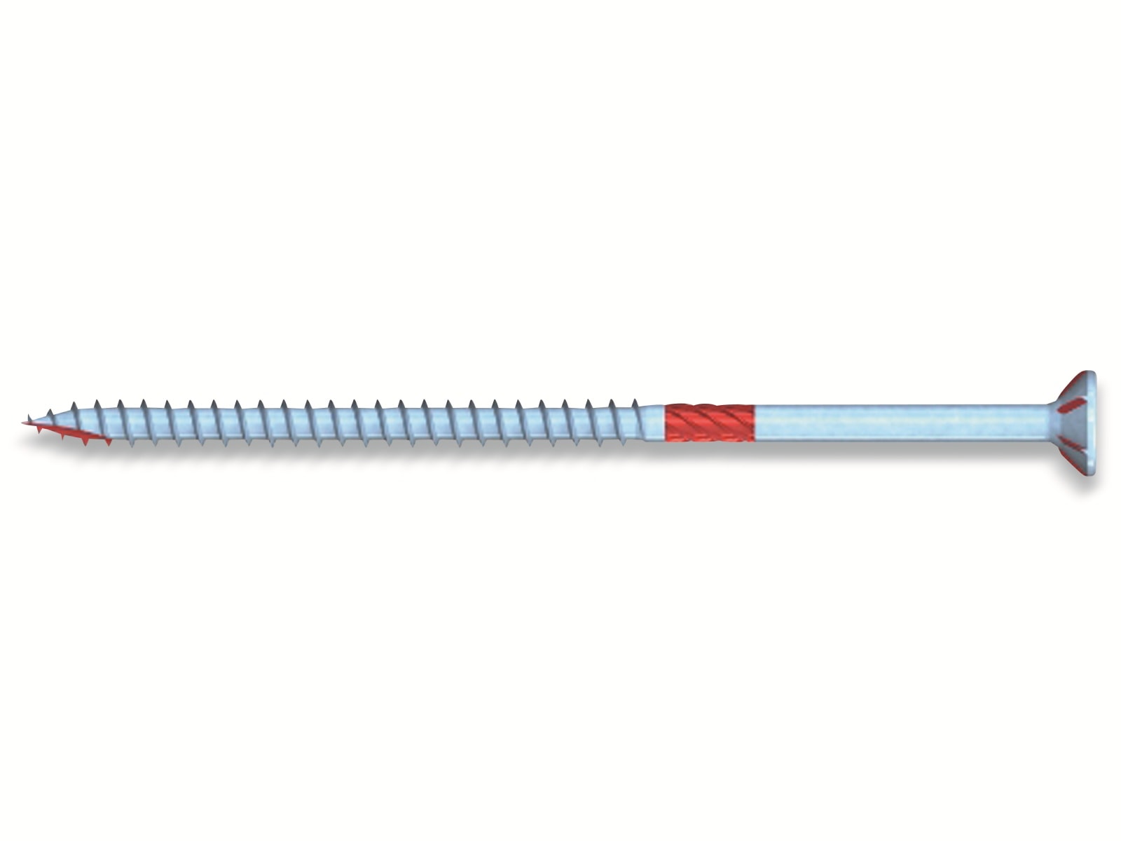 REISSER Spanplattenschrauben R2 plus, Flaseko, Teilgewinde, 3,5 x 45, Stahl, Schneidkerbe, 200 Stück