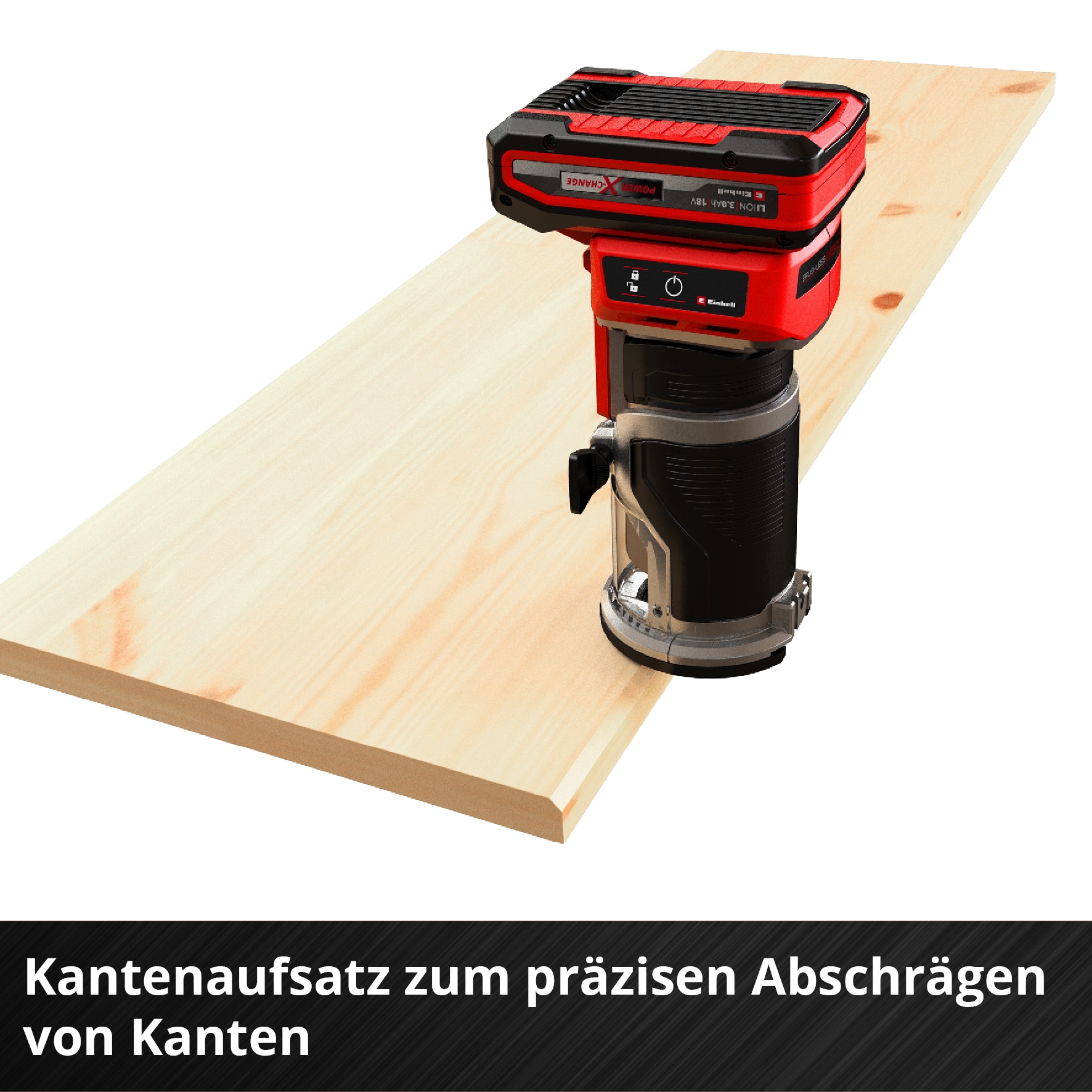 EINHELL PROFESSIONAL Akku-Kantenfräse TP-ET 18 Li BL, Solo EINHELL Akku-Kantenfräse TP-ET 18 Li BL, Solo