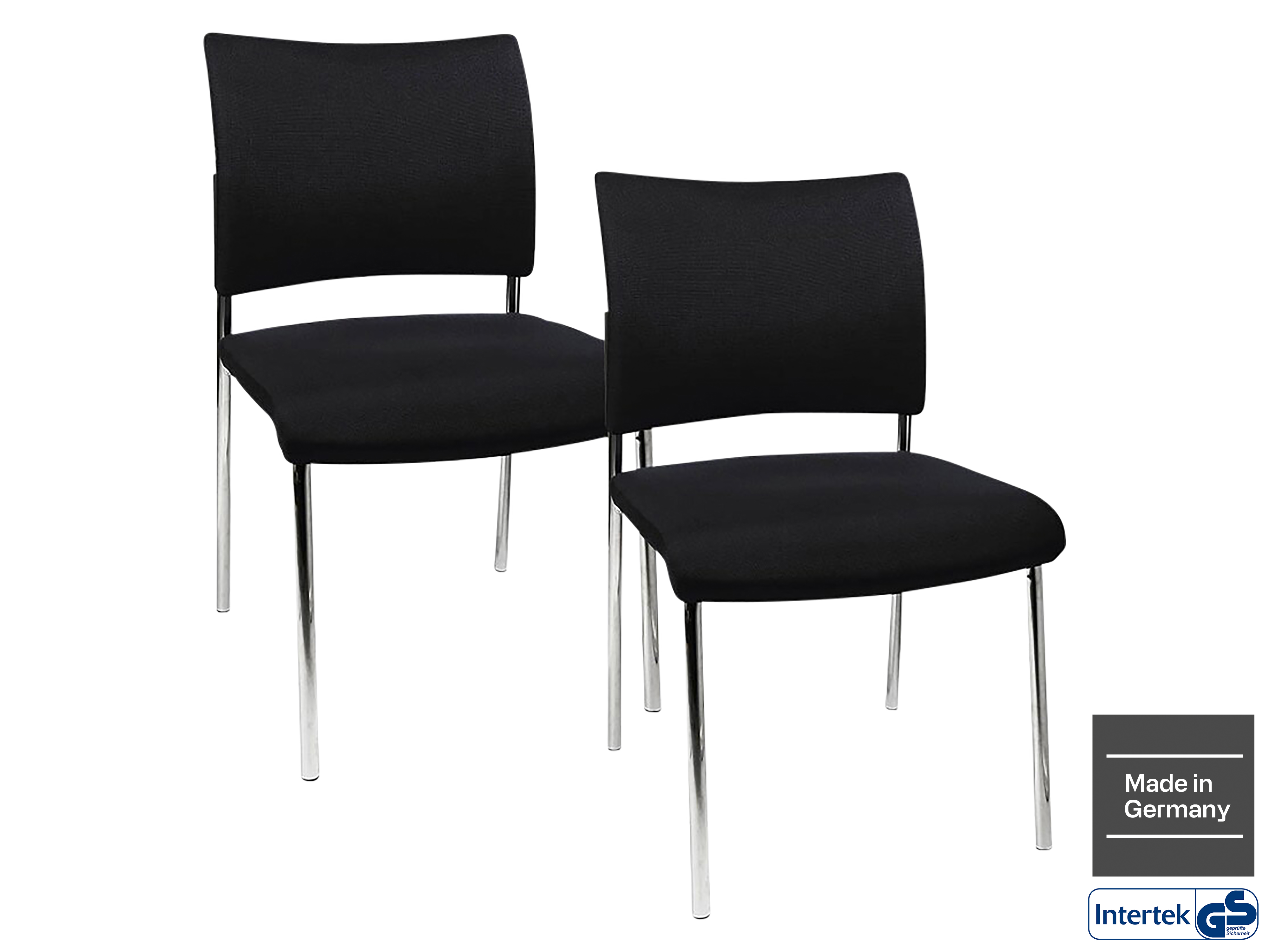 TOPSTAR Besucherstuhl Visit 10 Polster schwarz 2er Pack TOPSTAR Besucherstuhl Visit 10 Polster schwarz 2er Pack