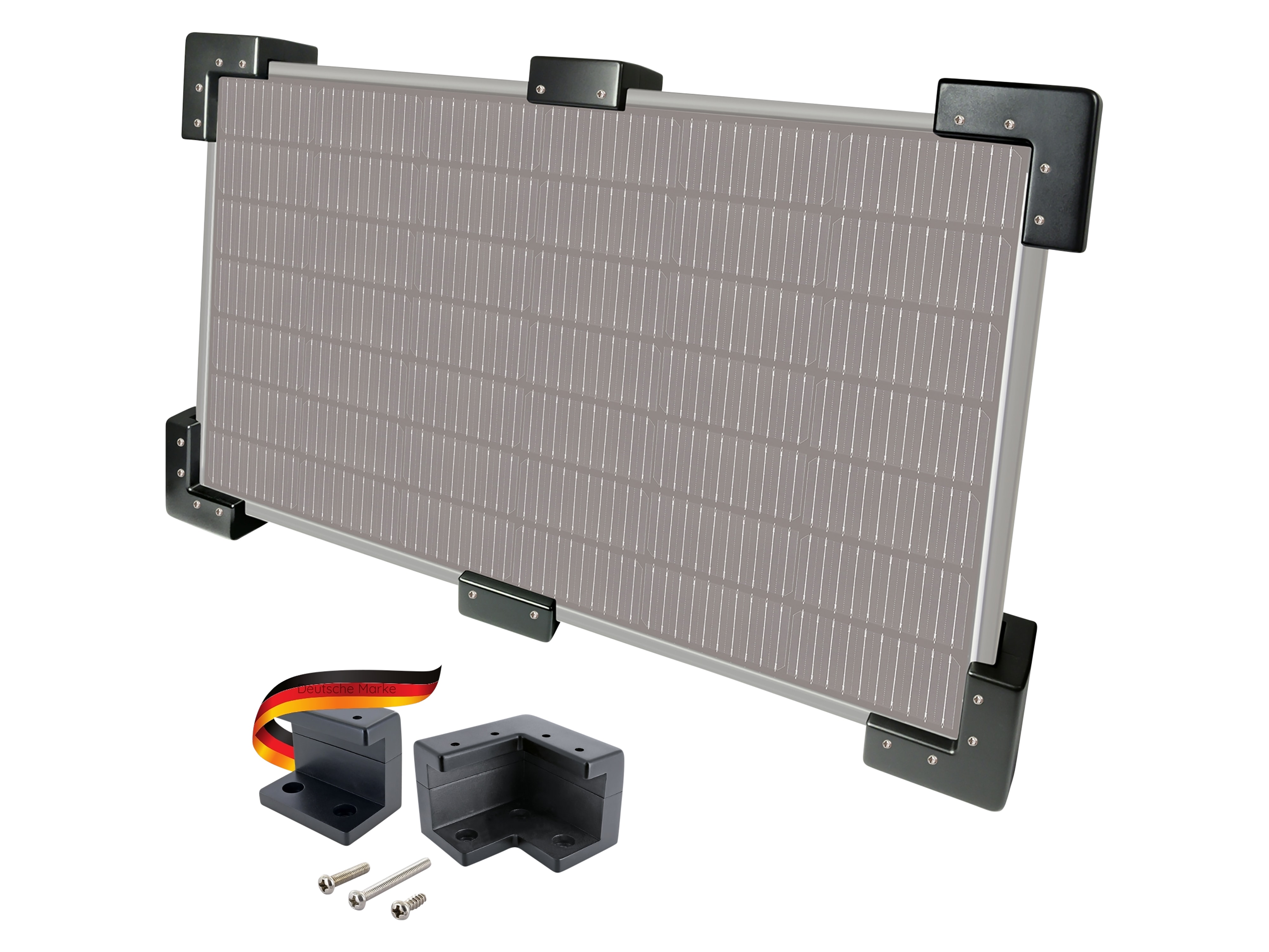 SCHWAIGER Wand-Montage Set für 1 Solarmodul, SOWM0060