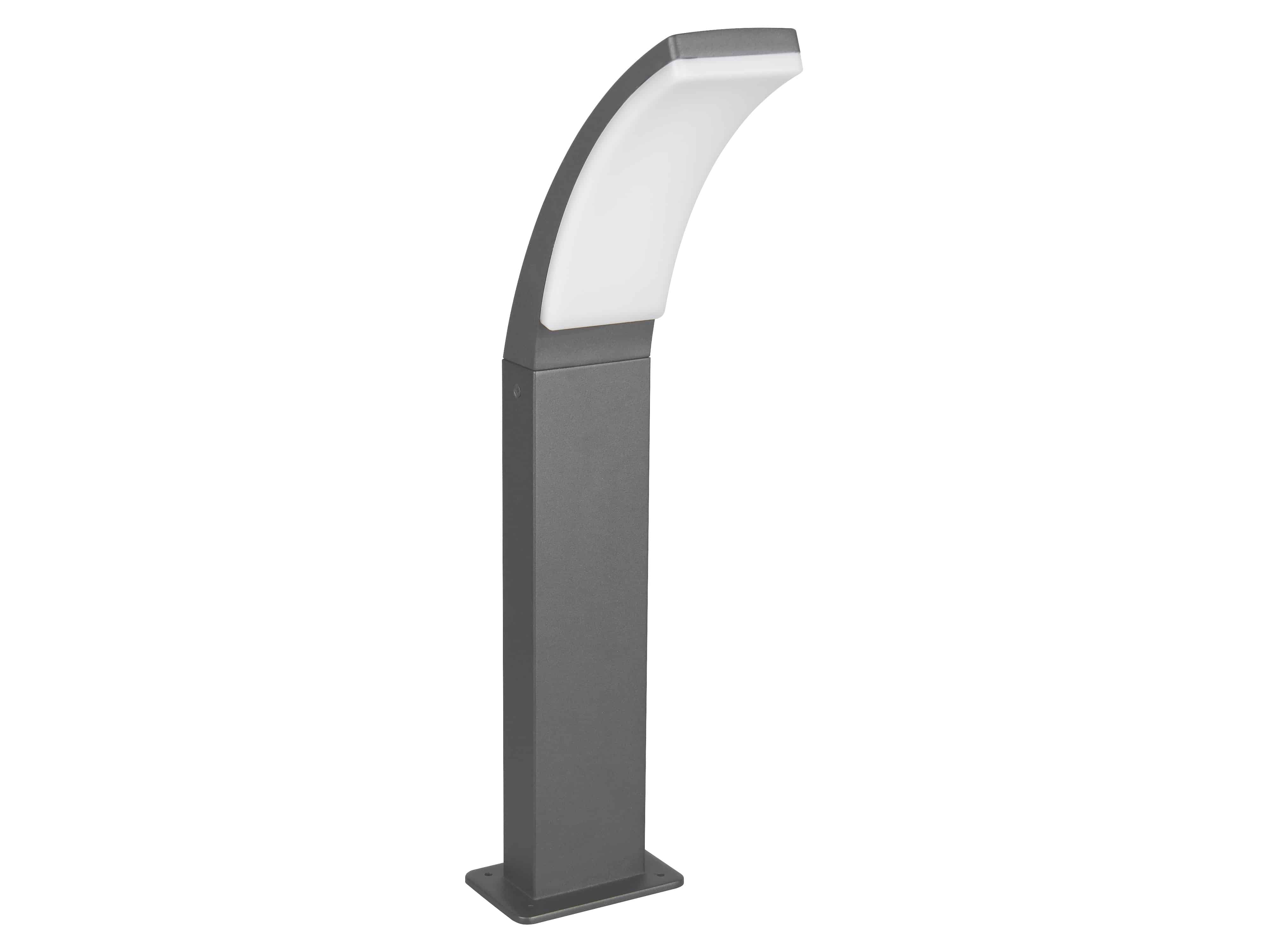 REALITY LED-Wegeleuchte Beja R53356142, 12,5W, 4000K, 1650lm, neutralweiß, IP44, anthrazit