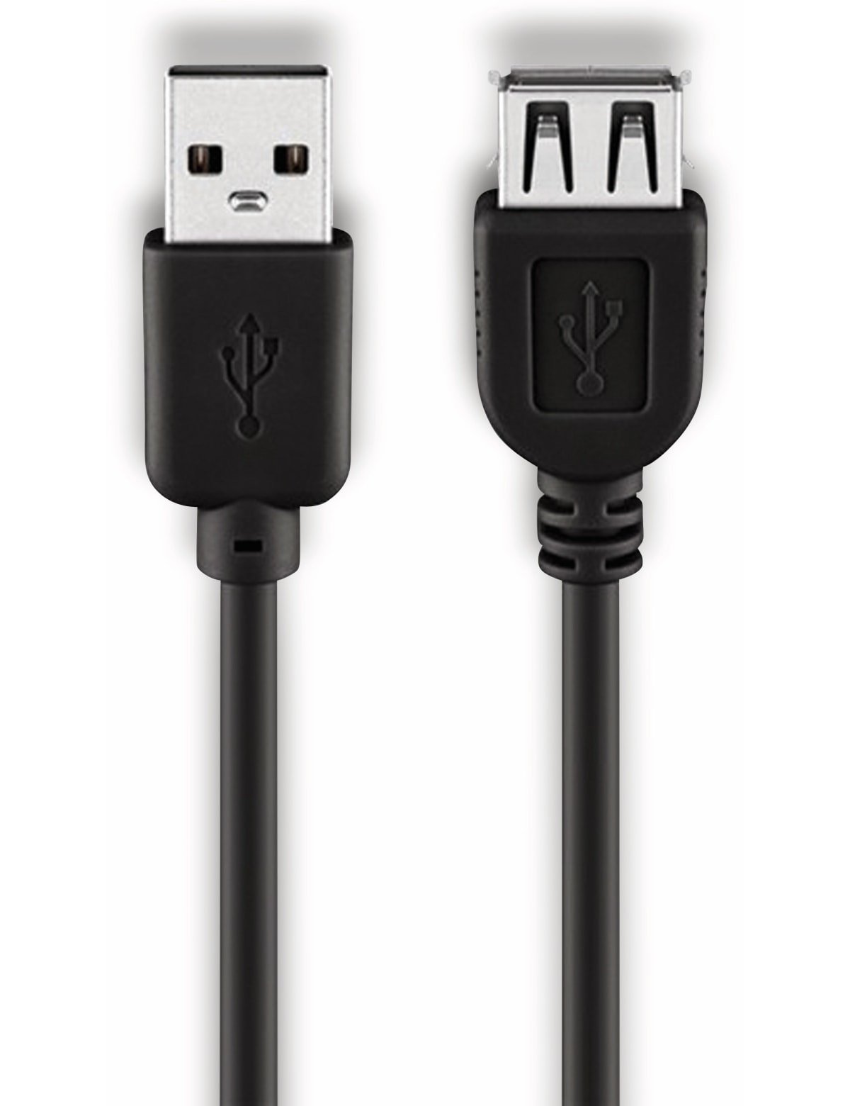 GOOBAY USB 2.0 Verlängerung 68625 Hi-Speed, A/A, 0,6 m, schwarz