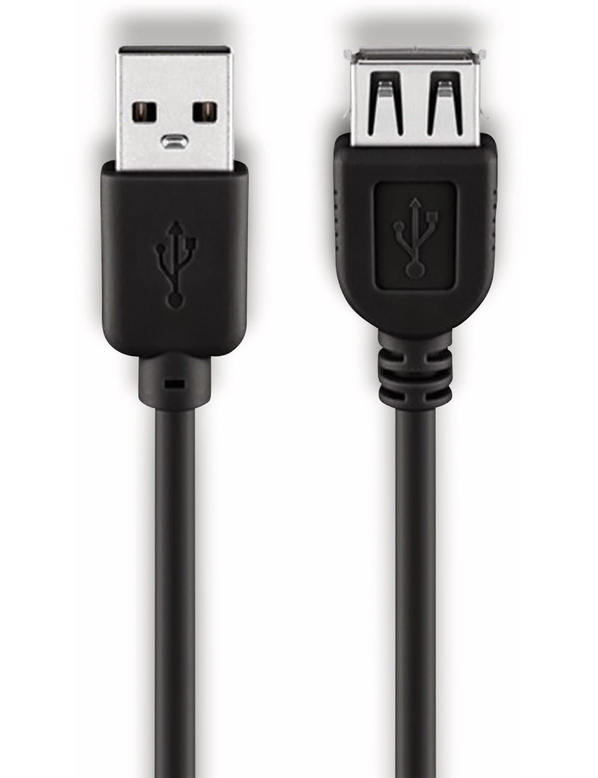 GOOBAY USB 2.0 Verlängerung 68625 Hi-Speed, A/A, 0,6 m, schwarz