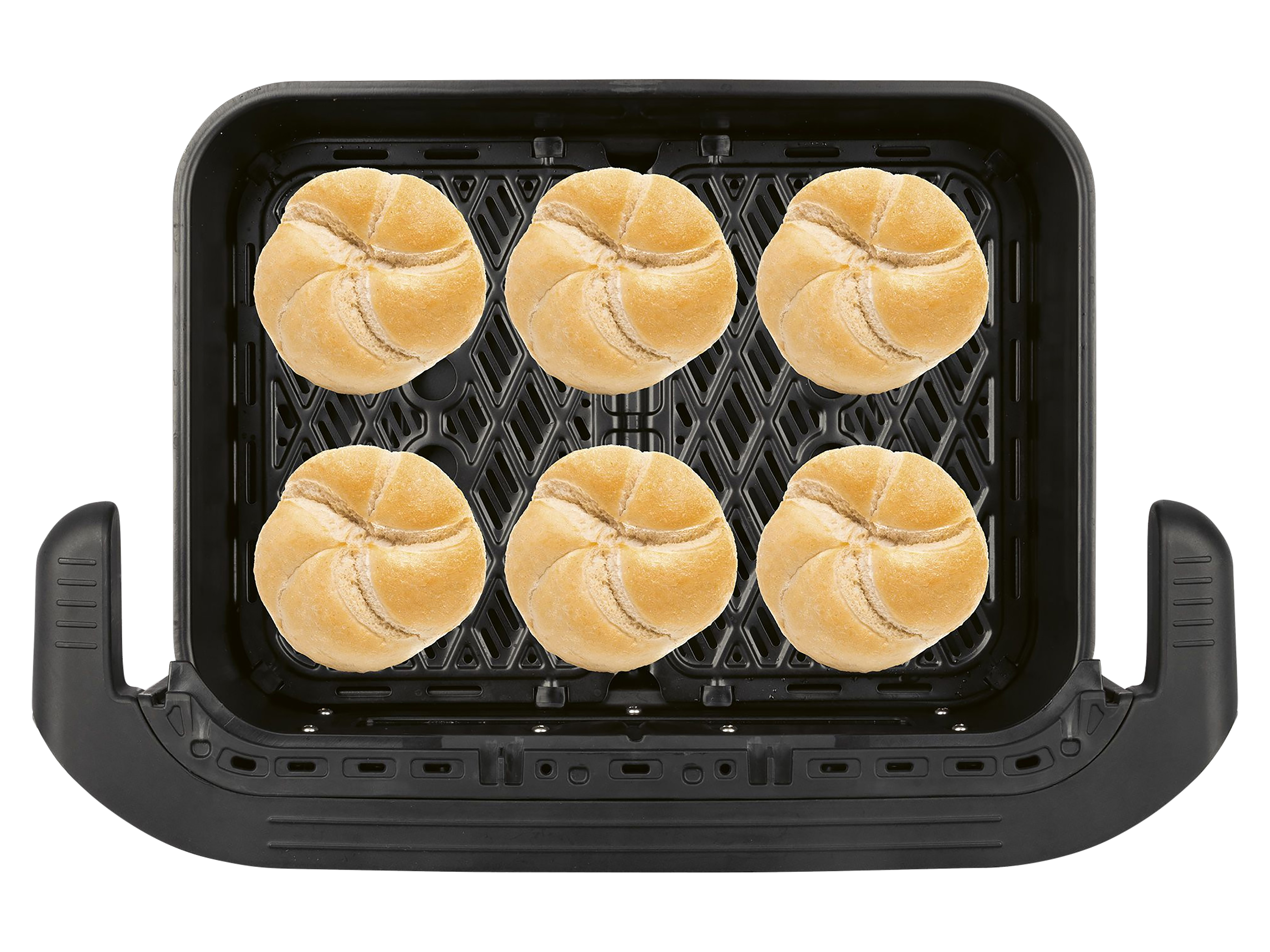 PROFICOOK Heißluftfritteuse XXL PC-FR 1313 H, 10L, 2 Kammern, 2400W