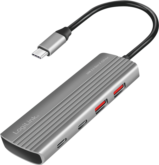LOGILINK USB-C-Hub UA0413 4-Port Logilink USB-C-Hub UA0413 4-Port