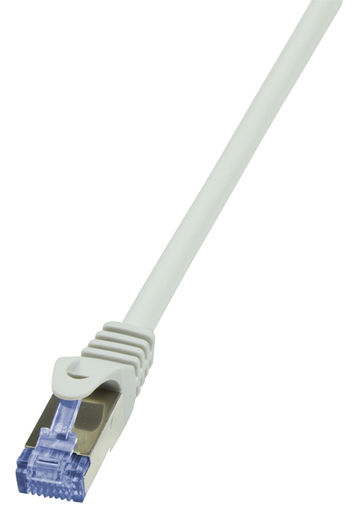 LOGILINK Patchkabel PrimeLine CAT.6A mit Cat.7 Rohkabel S/FTP grau 10m