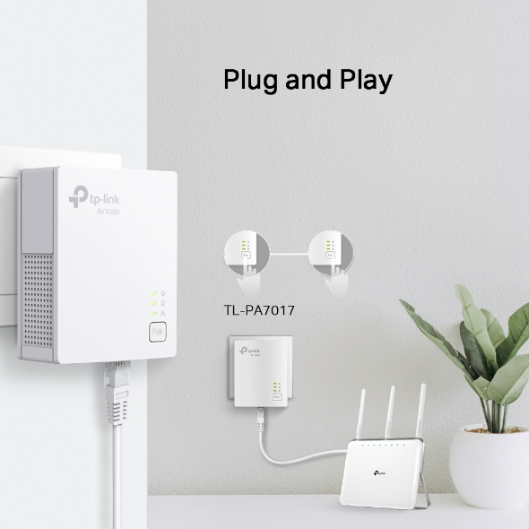 TP-LINK Powerline Adapter KIT TL-PA7019P Kit
