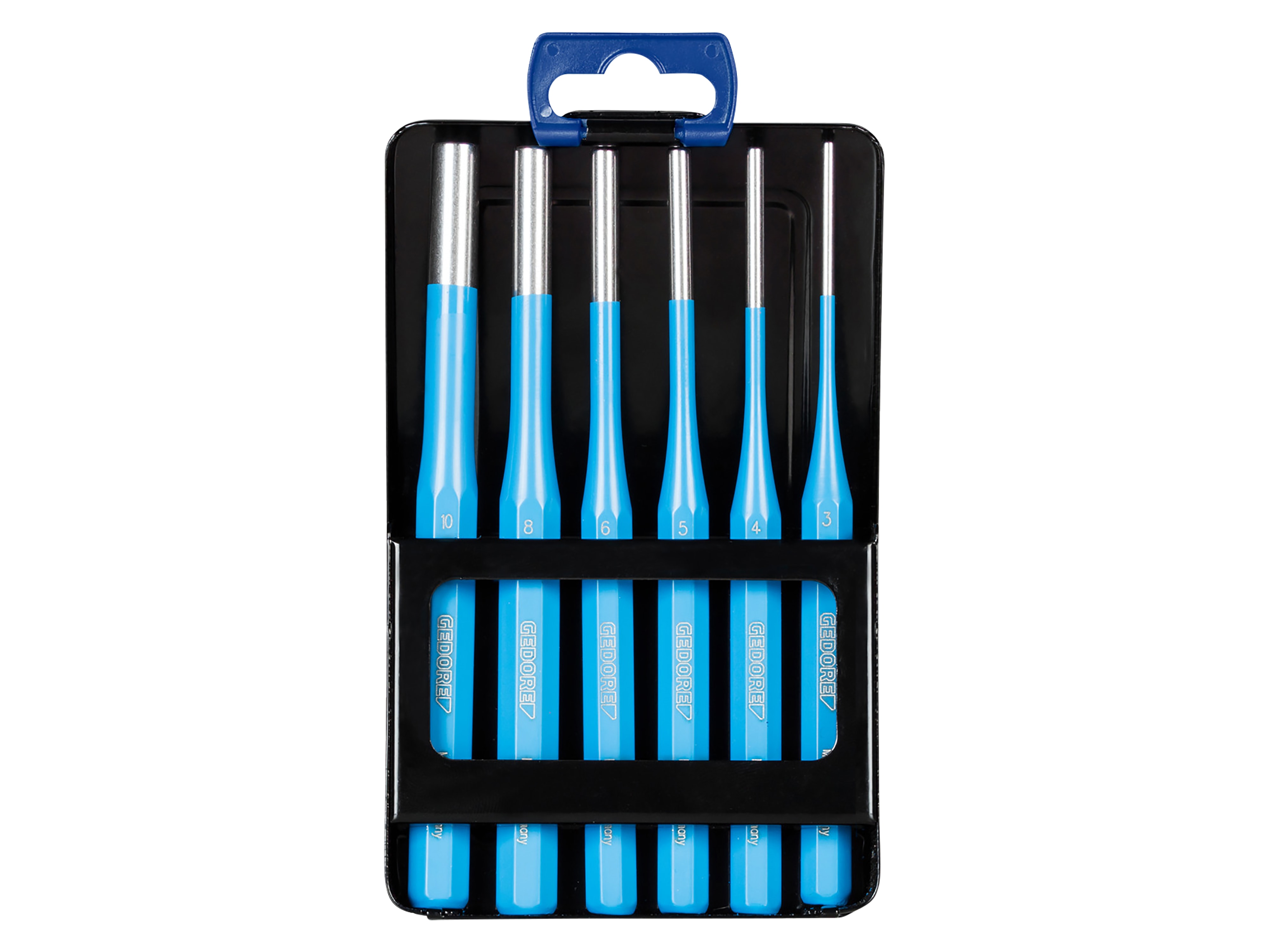 GEDORE BLAU Splinttreiber-Satz, 316 D, 3-10 mm, 6-teilig