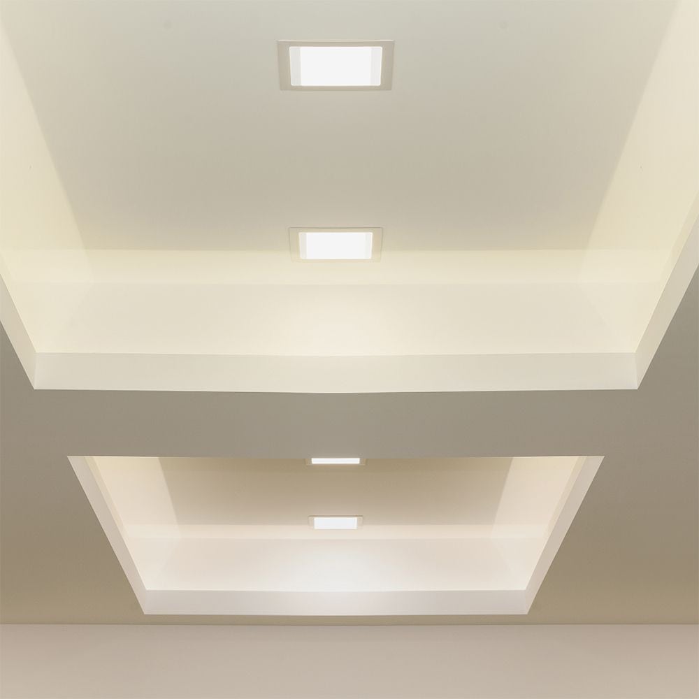 V-TAC LED-Einbauleuchte VT-1207, EEK: F, 12 W, 6400 K, eckig V-TAC LED-Einbauleuchte VT-1207, EEK: F, 12 W, 6400 K, eckig