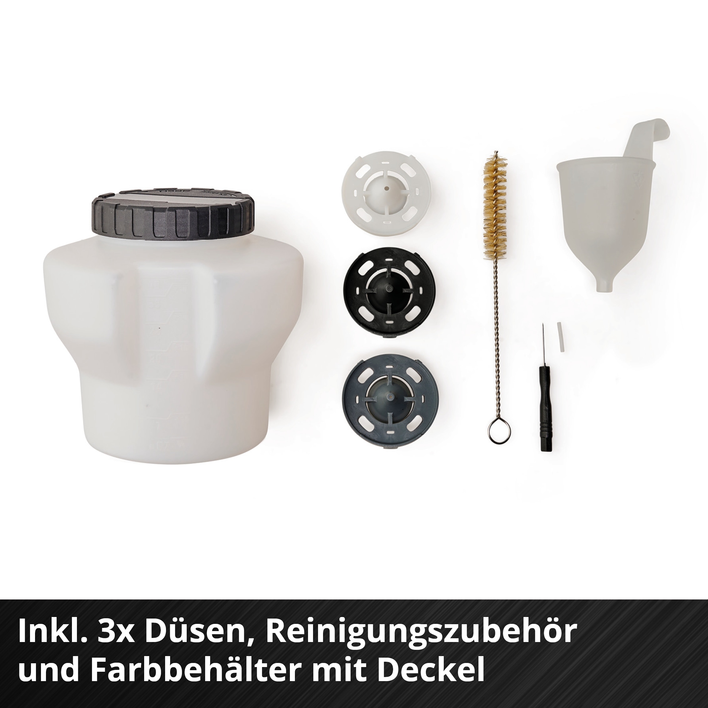 EINHELL Akku-Farbsprühsystem TE-SY 18/90 Li Kit (1x 4,0 Ah)