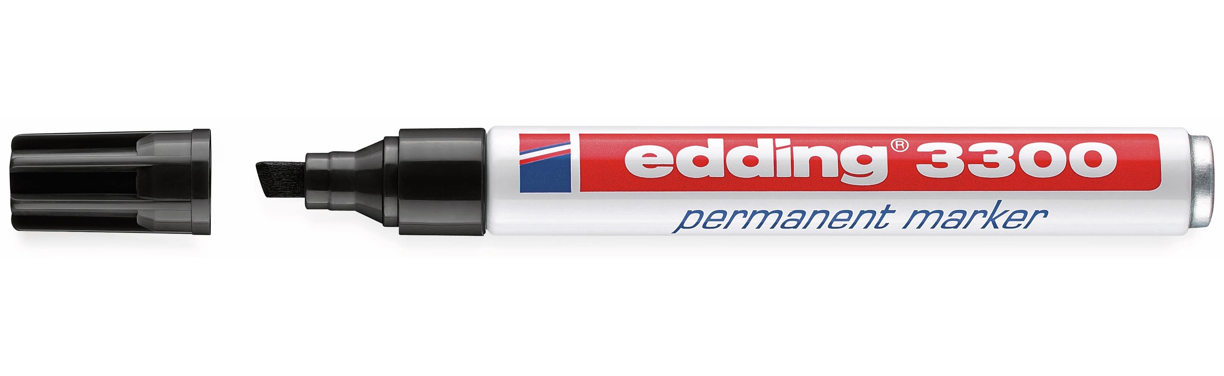 EDDING Permanent-Marker e-3300, schwarz EDDING Permanent-Marker e-3300, schwarz