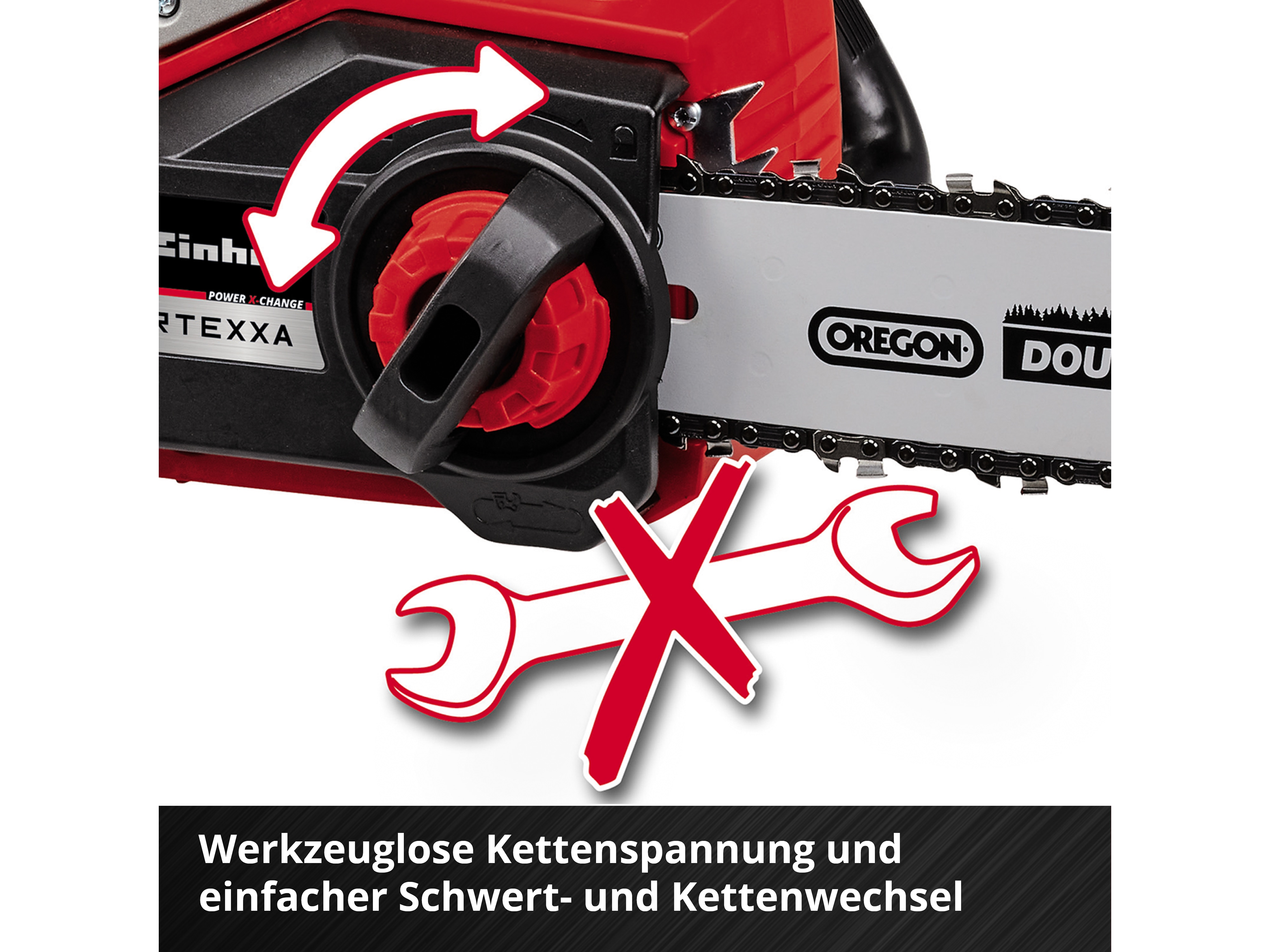 EINHELL Akku-Kettensäge FORTEXXA 18/30