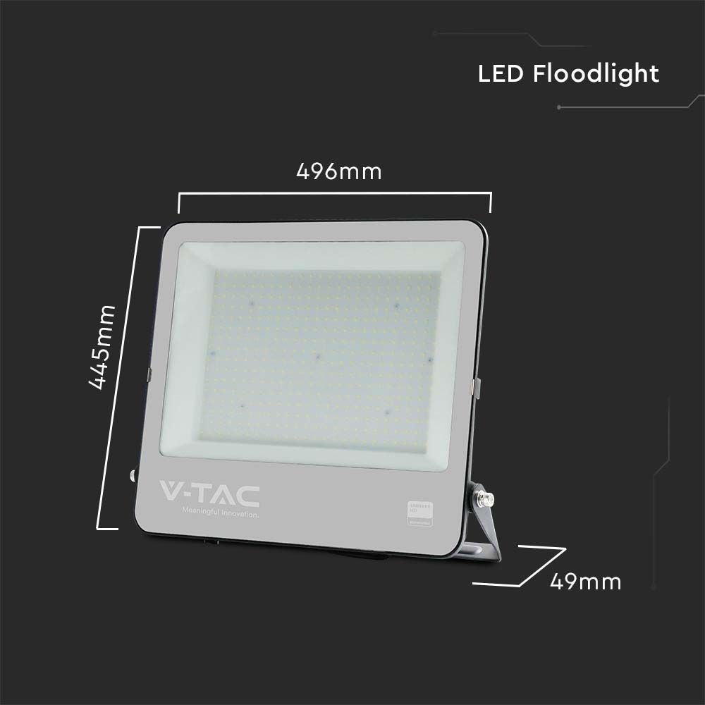 V-TAC LED-Fluter, VT-44003, 300 W, 4000 K, IP65