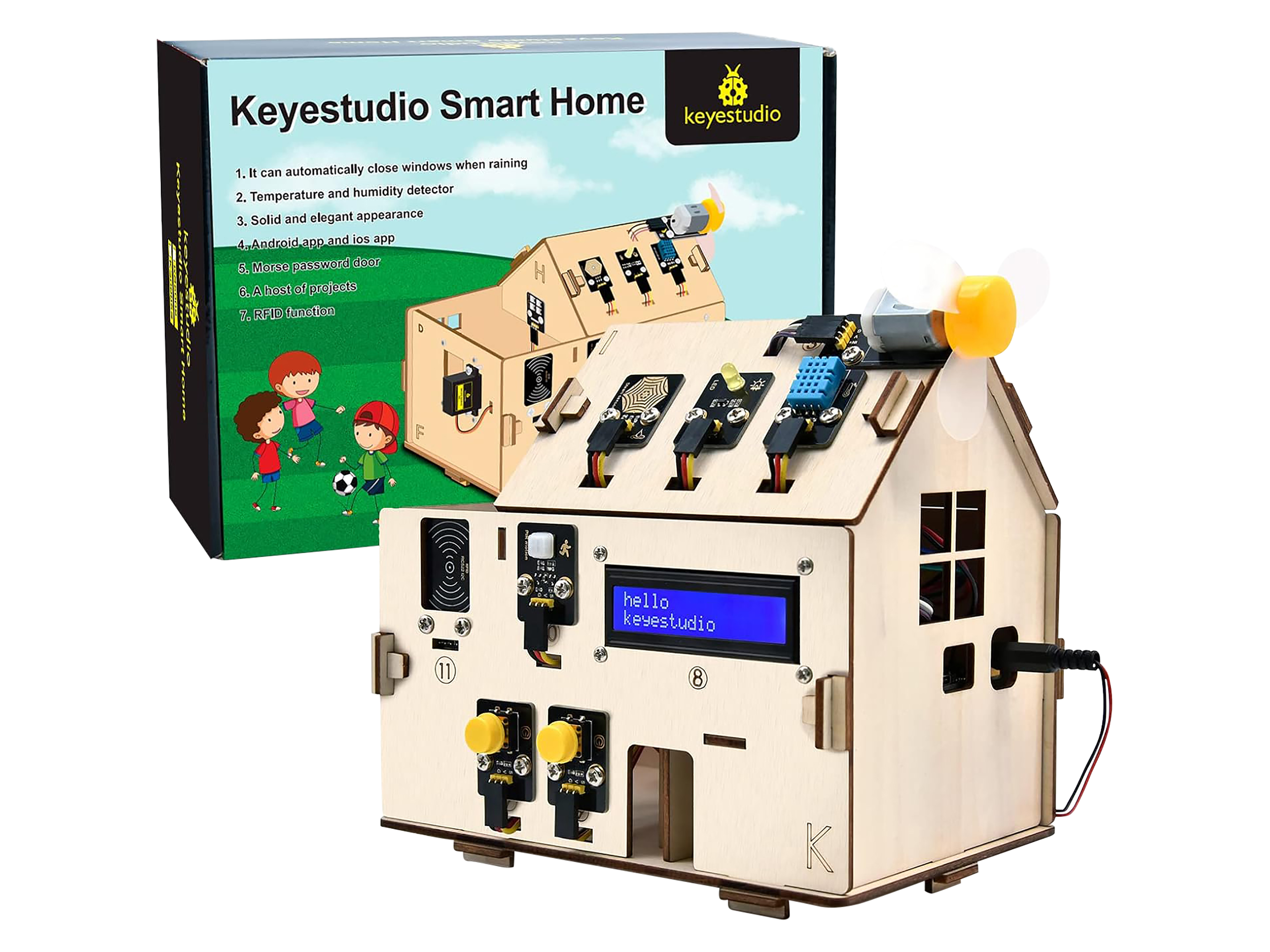 KUBII Bausatz Home Automation Kit mit ESP32 KUBII Bausatz Home Automation Kit mit ESP32