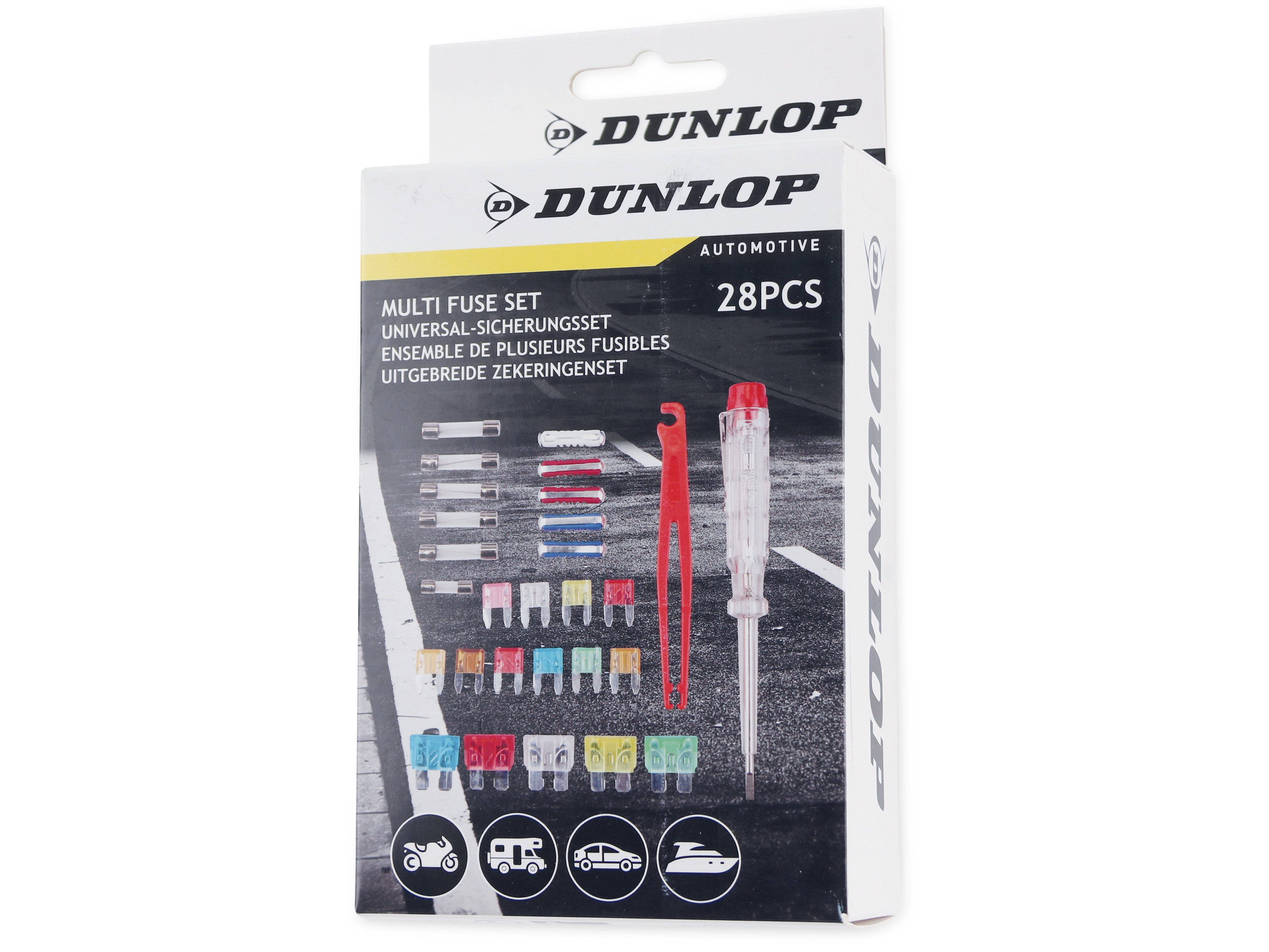 DUNLOP KFZ-Multisicherungs-Set, 28-teilig