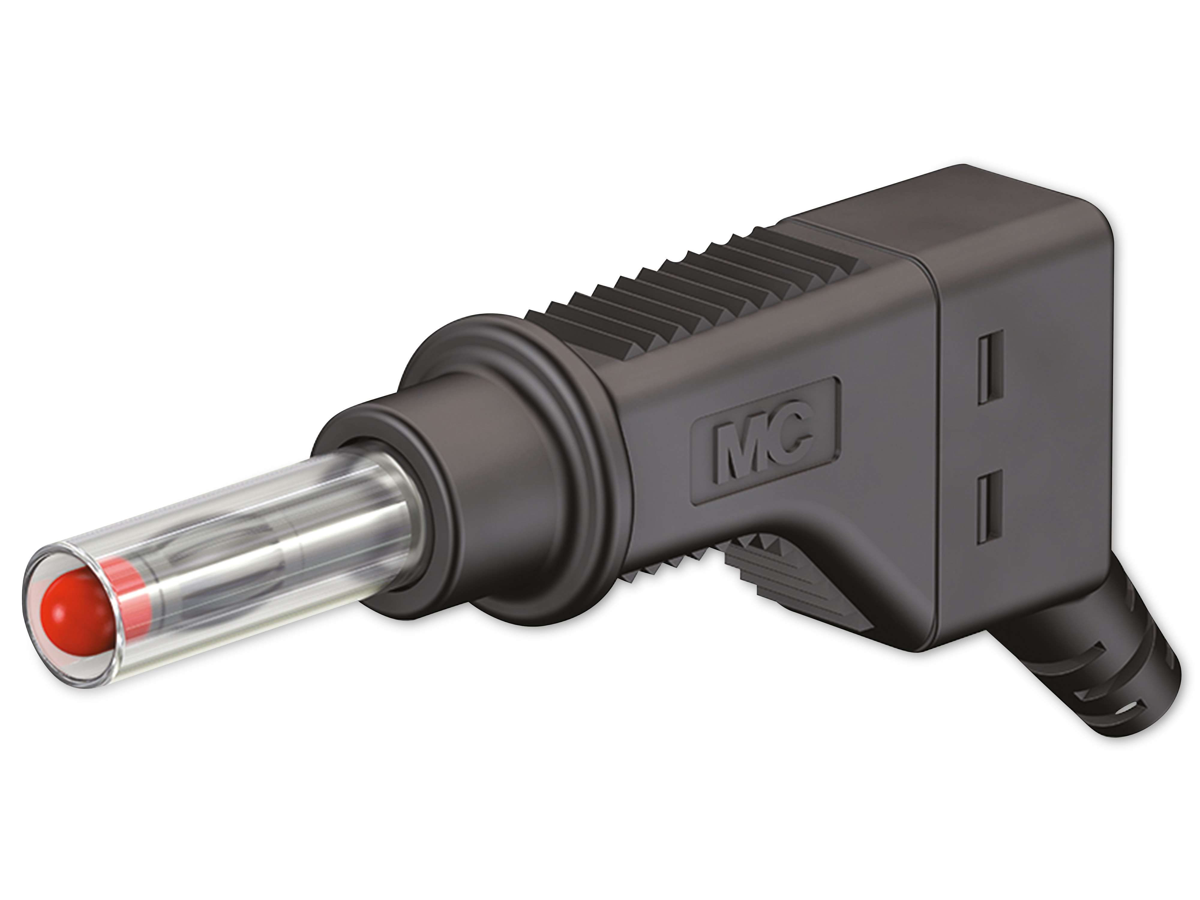 STÄUBLI Stecker, 66.9328-21, 4 mm , schwarz, 600 V, CAT II, 32 A