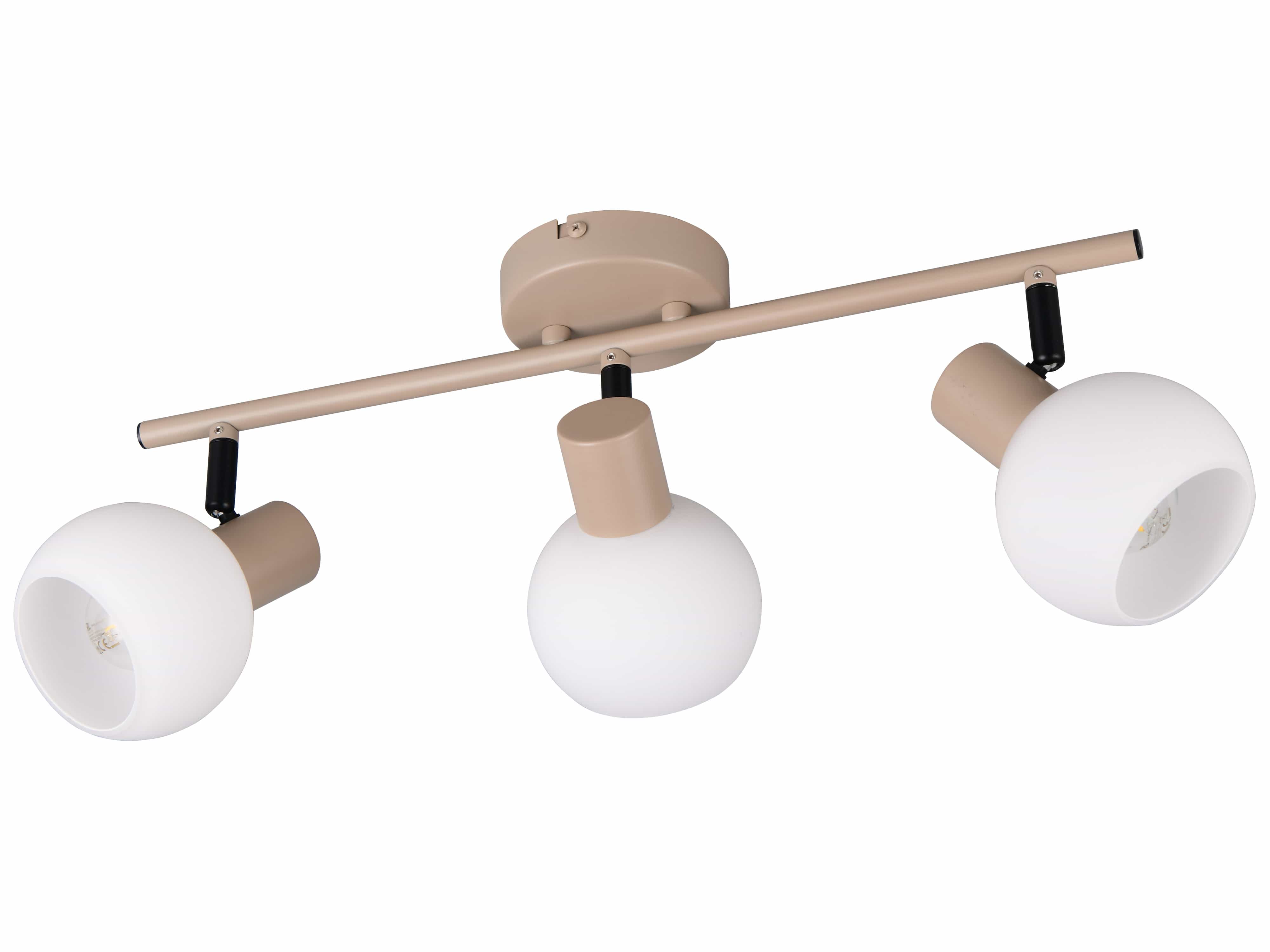 REALITY Deckenleuchte 3 flg. Boba R86373043, E14, ohne LM, IP20, beige REALITY Deckenleuchte 3 flg. Boba R86373043, E14, ohne LM, IP20, beige