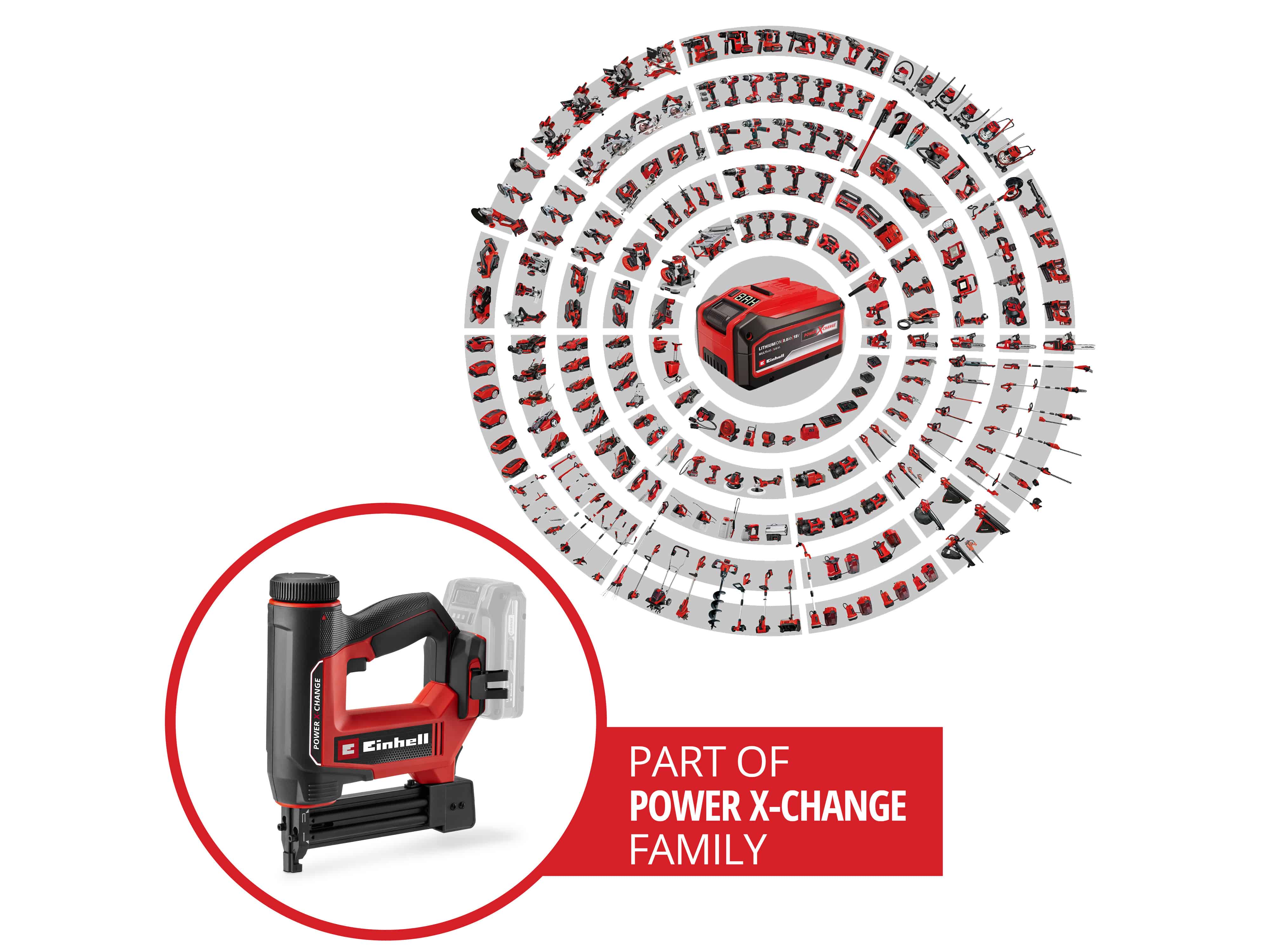 EINHELL Akku-Nagler TE-CN 18/32 Li, 4257800, Solo