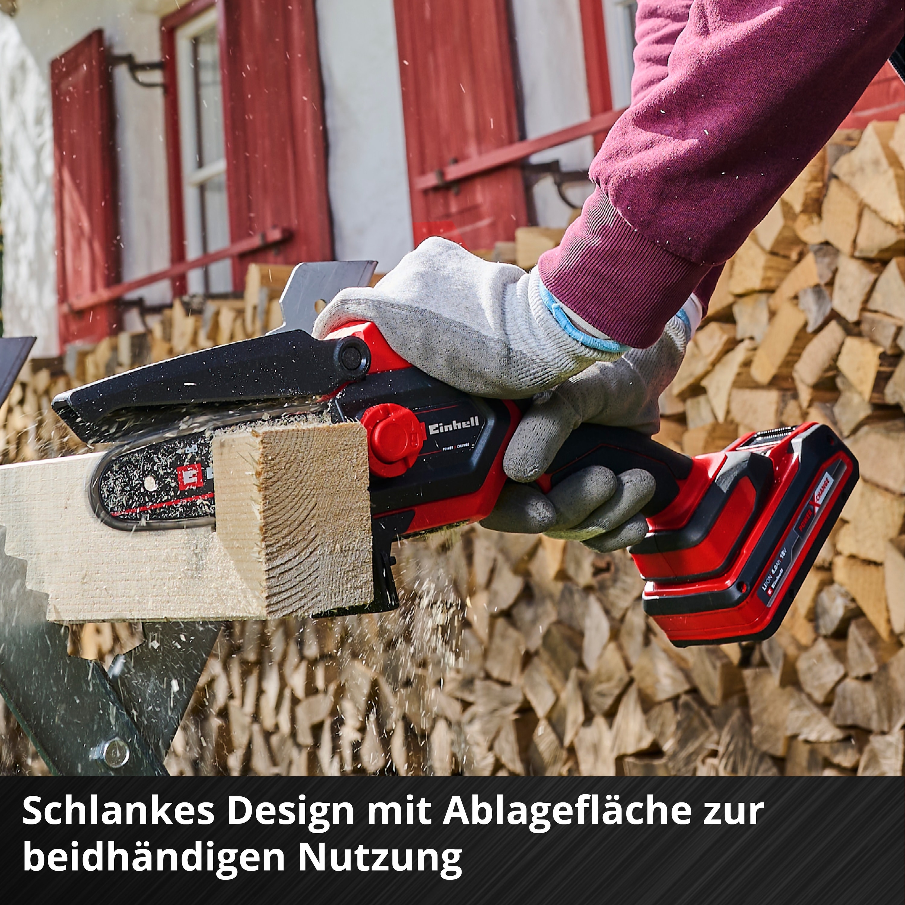 EINHELL Akku-Astkettensäge GE-PS 18/15 Li BL Kit (1x 4,0 Ah) EINHELL Akku-Astkettensäge GE-PS 18/15 Li BL Kit (1x 4,0 Ah)
