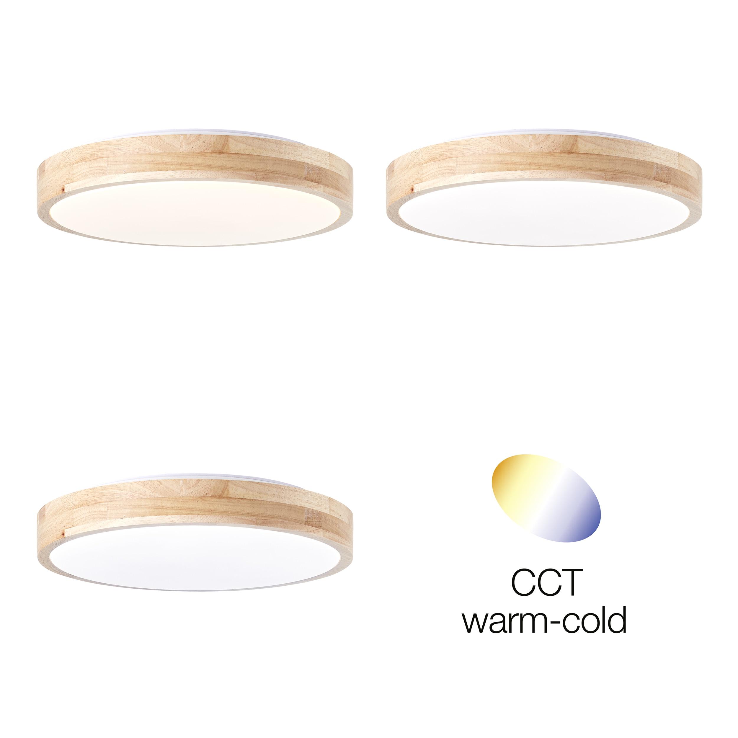 BRILLIANT LED-Deckenleuchte Slimline, 14 W, 1300 lm, 3000-4000 K