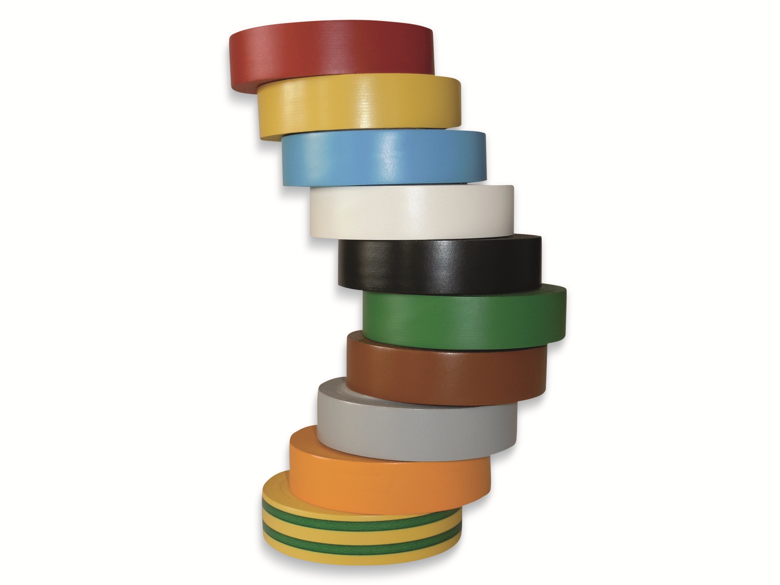 HELLERMANNTYTON Isolierband, 710-00103, HelaTapeFlex15, grün, 15mmx10m
