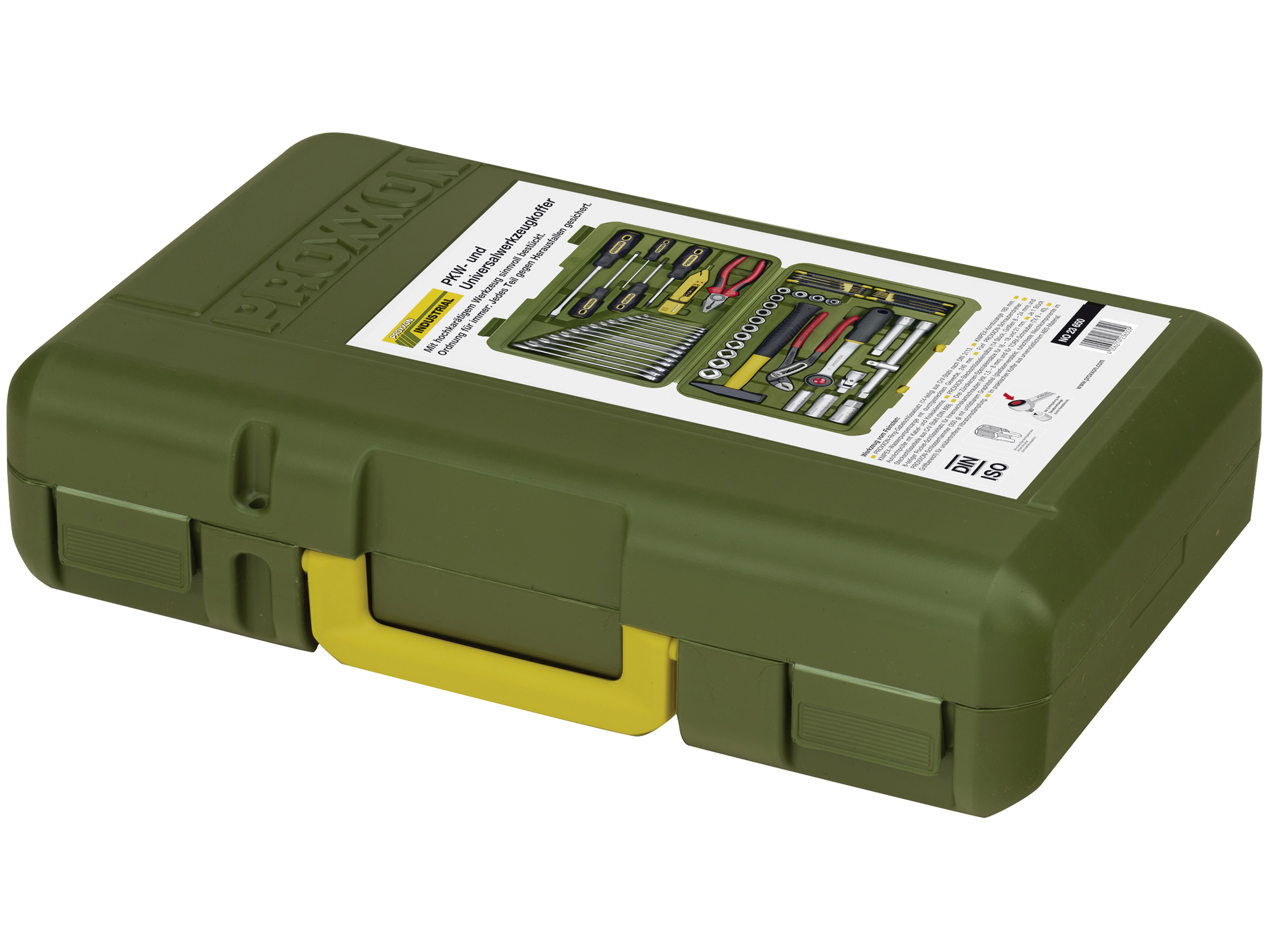 PROXXON PKW- und Universalwerkzeugkoffer, 23650, 47-teilig