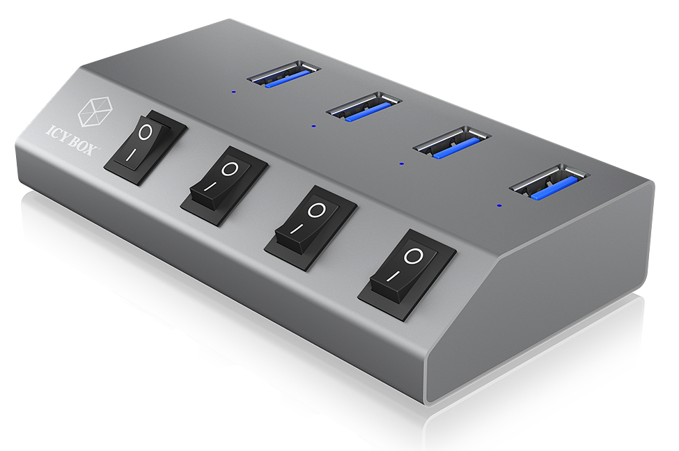 ICY BOX USB-Hub IB-HUB1405 4-Port
